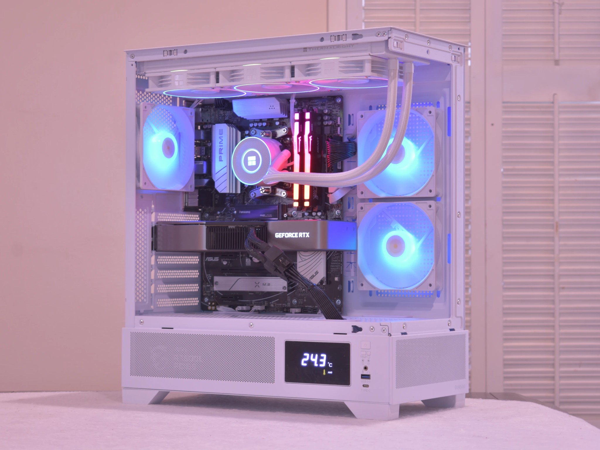 🎮Pro Gamer🎮 Ryzen 5 7600 | RTX 3080 10GB | 16GB DDR5 5200mhz | 1TB nVME SSD | RGB Win11+Wifi