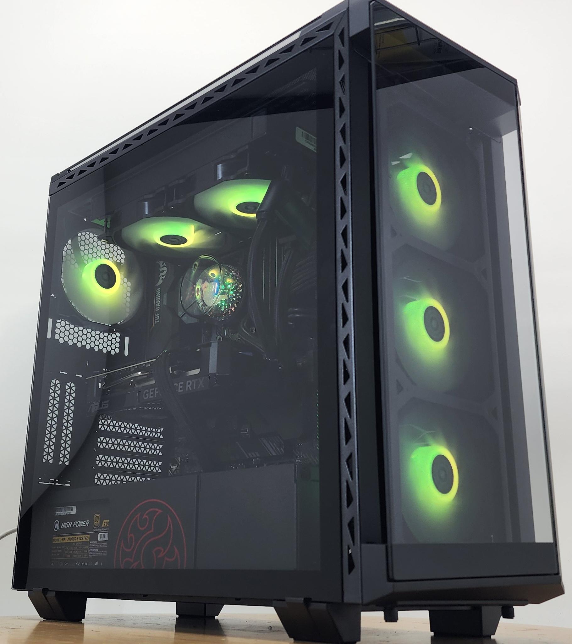 Gaming PC Ryzen 7 5700X 16GB RAM 1TB SSD RTX 4070 12GB Windows 11 Computer