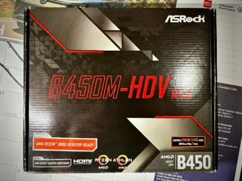 AM4 B450M, R5 3600 with 16GB DDR4 Ram Motherboard Bundle