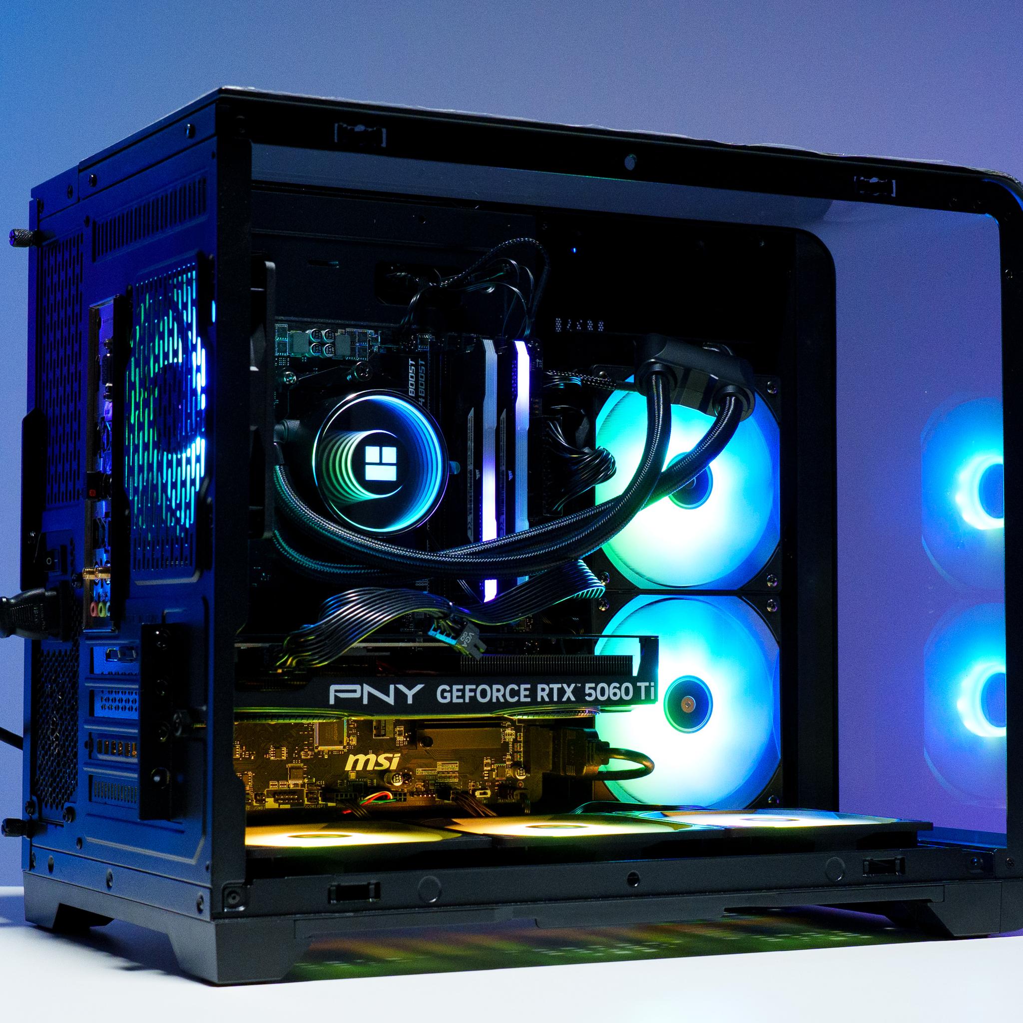 RTX 5060 Ti 16GB + Ryzen 7 5800x Gaming PC | 32GB DDR4 RAM | 1TB m.2