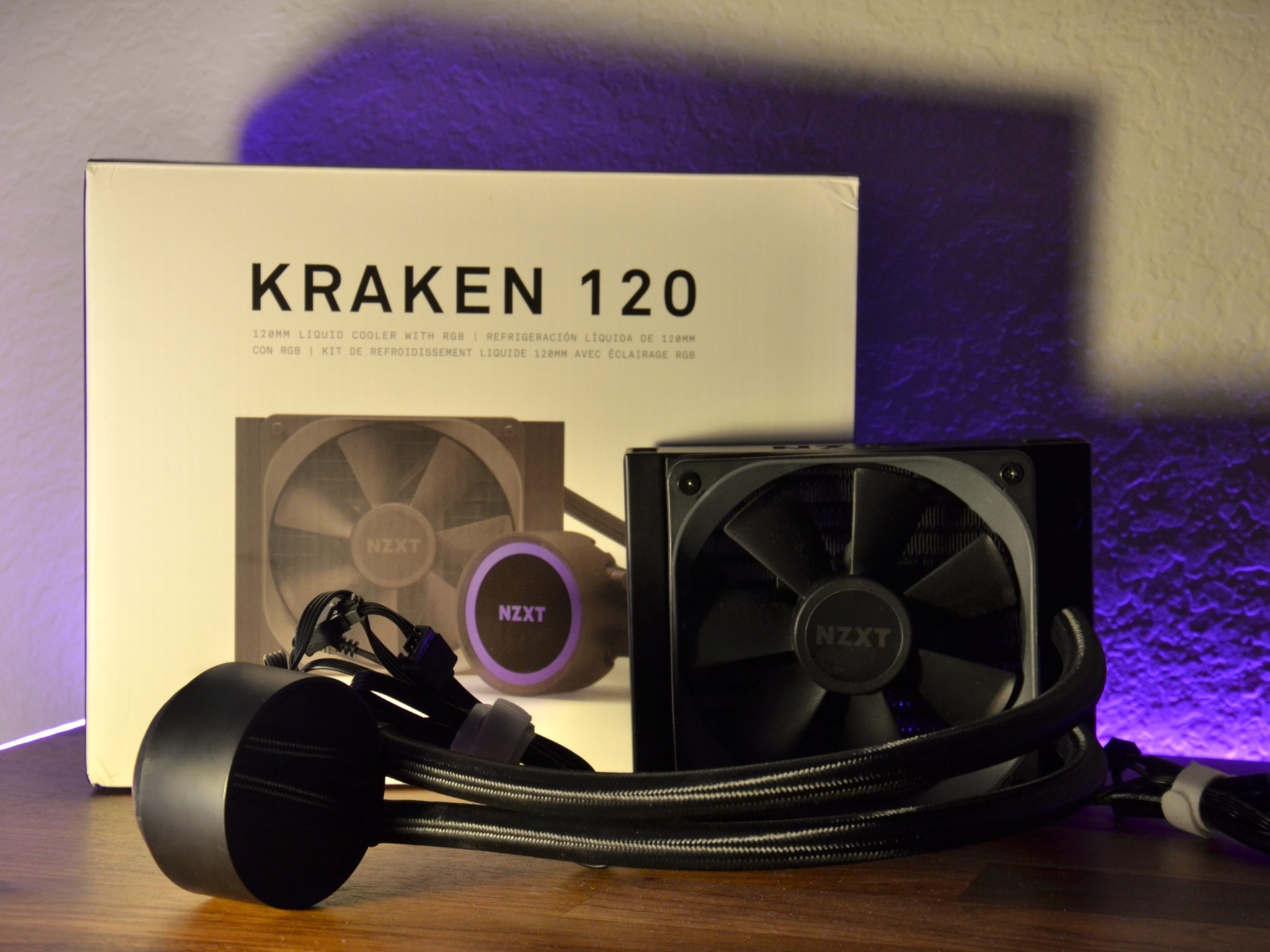 NZXT Kraken 120 AIO + Fan