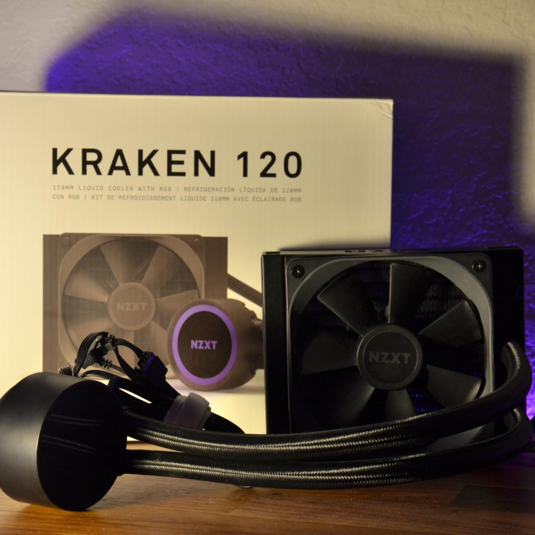 NZXT Kraken 120 AIO + Fan