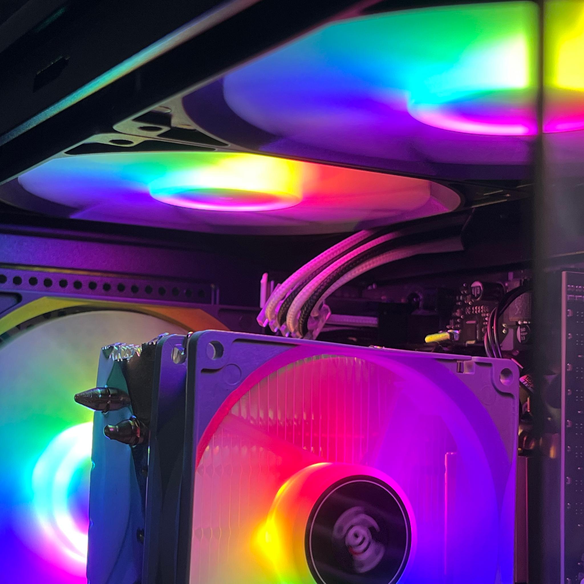 i7🚨Compact Budget Gaming PC |⚙️RX580 | RGB✨ |