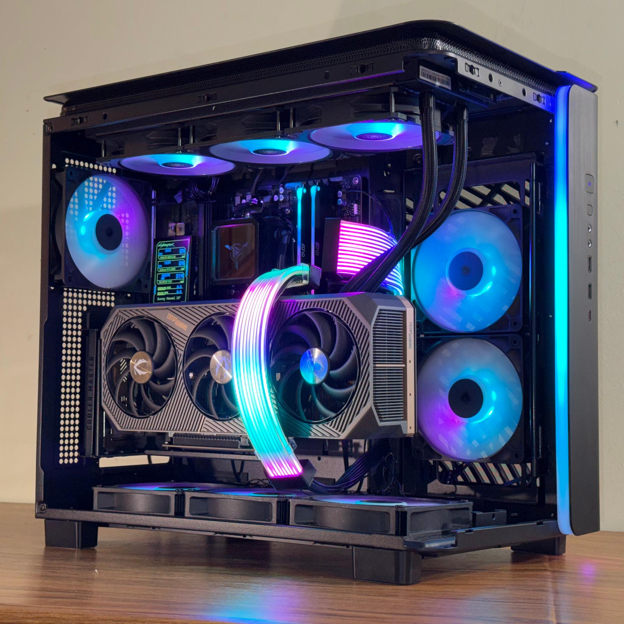 ⚡RTX 5080 | 9800x3d | 32gb DDR5 | 2tb NVMe SSD | Windows 11 | "Phantom Nebula 95"
