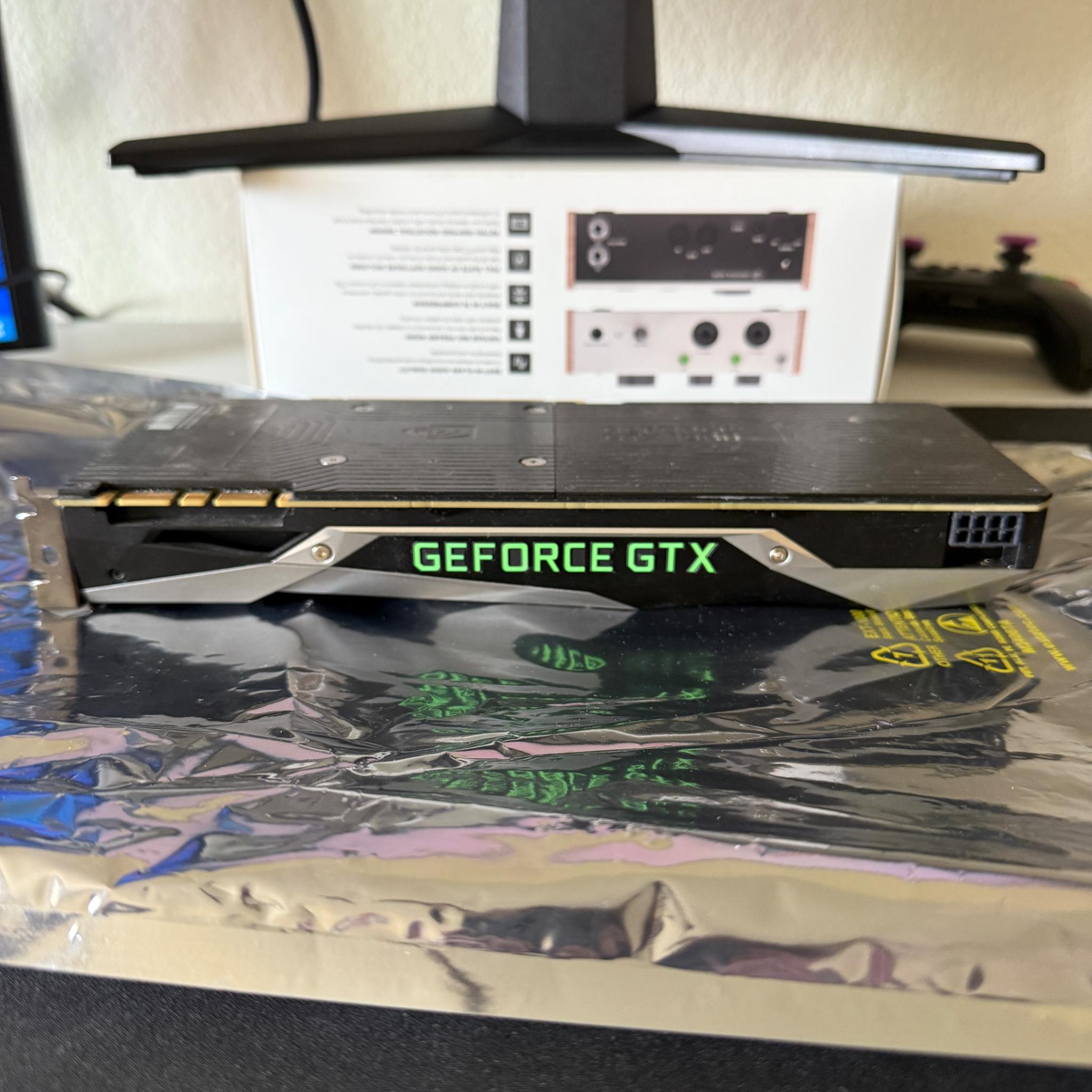 NVIDIA GeForce GTX 1080 Founders Edition 8GB VRAM