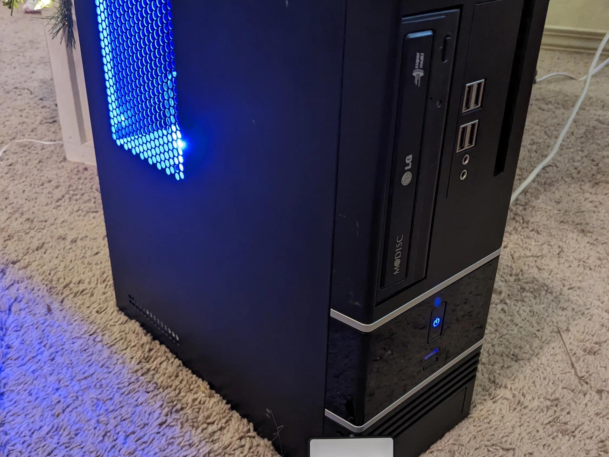 Budget Gaming PC - i7 2nd Gen, 16GB RAM, RX 460 2GB, 480GB SSD, RGB, WiFi