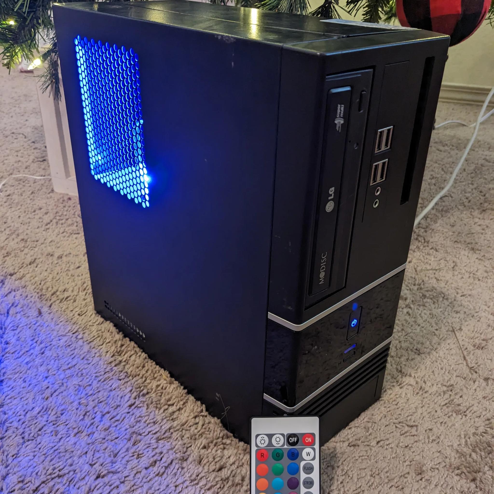 Budget Gaming PC - i7 2nd Gen, 16GB RAM, RX 460 2GB, 480GB SSD, RGB, WiFi
