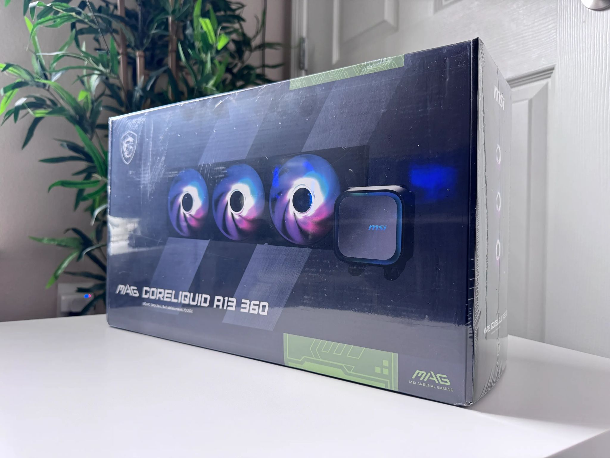 MSI MAG Coreliquid A13 360 Liquid CPU Cooler (Black)
