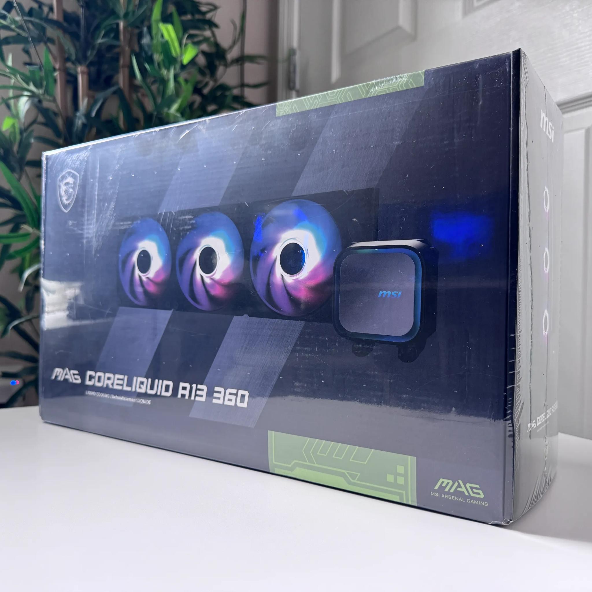 MSI MAG Coreliquid A13 360 Liquid CPU Cooler (Black)