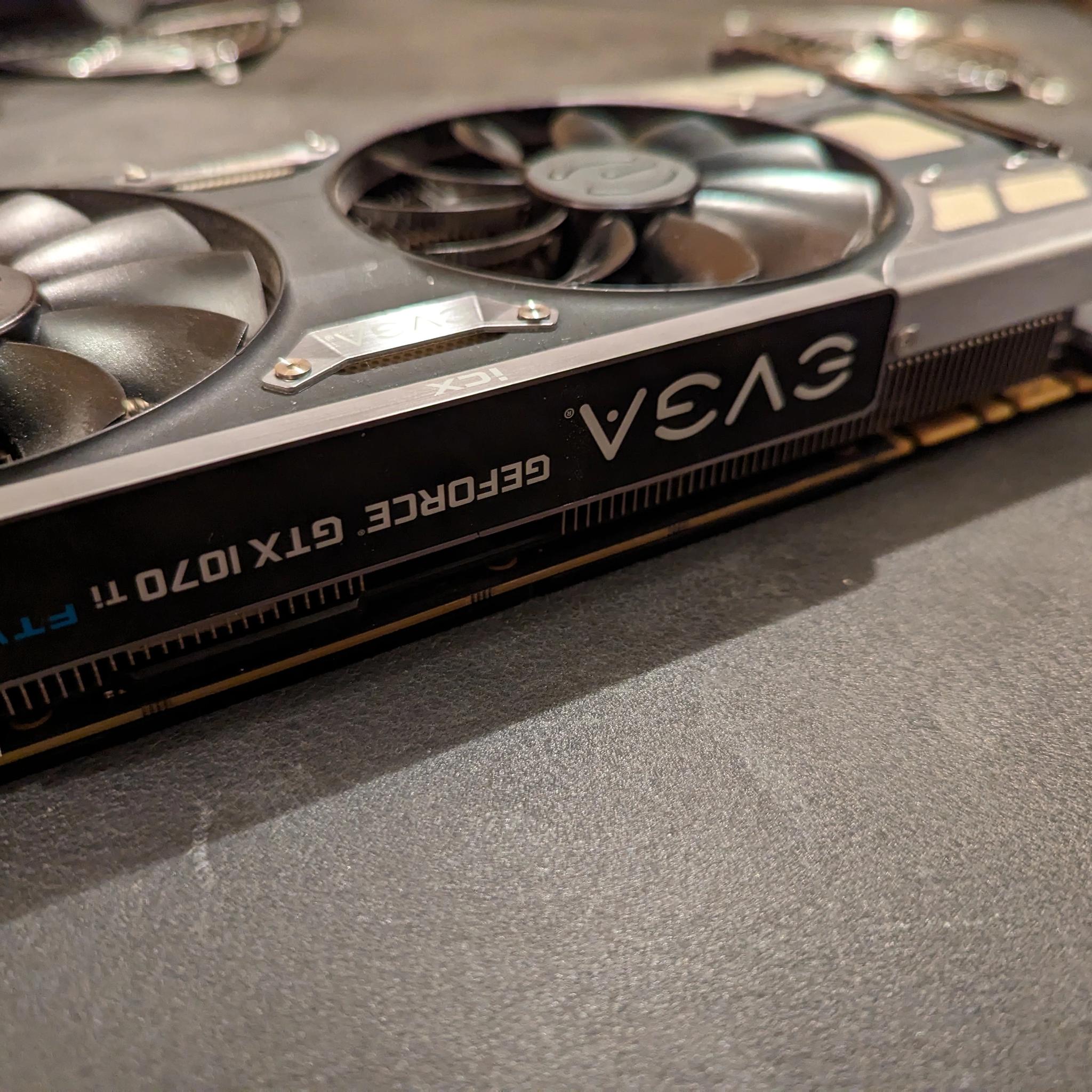 EVGA GeForce GTX 1070 Ti 8 GB FTW2 GAMING iCX Video Card