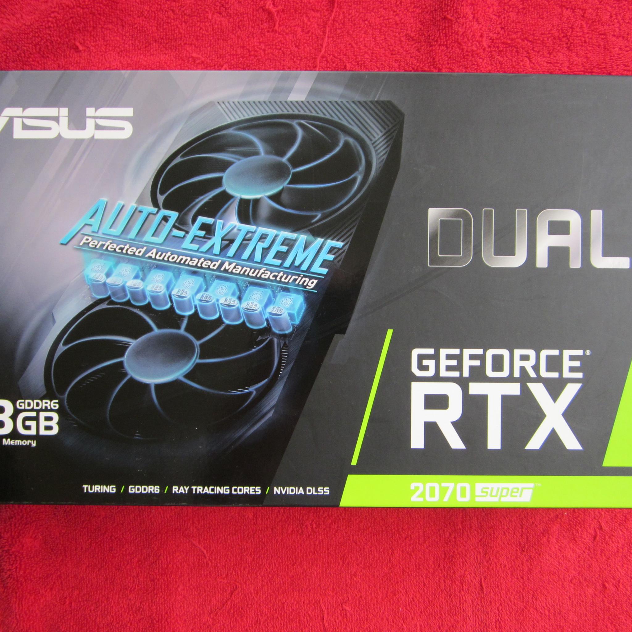 New Sealed! Asus Dual EVO GeForce RTX 2070 SUPER