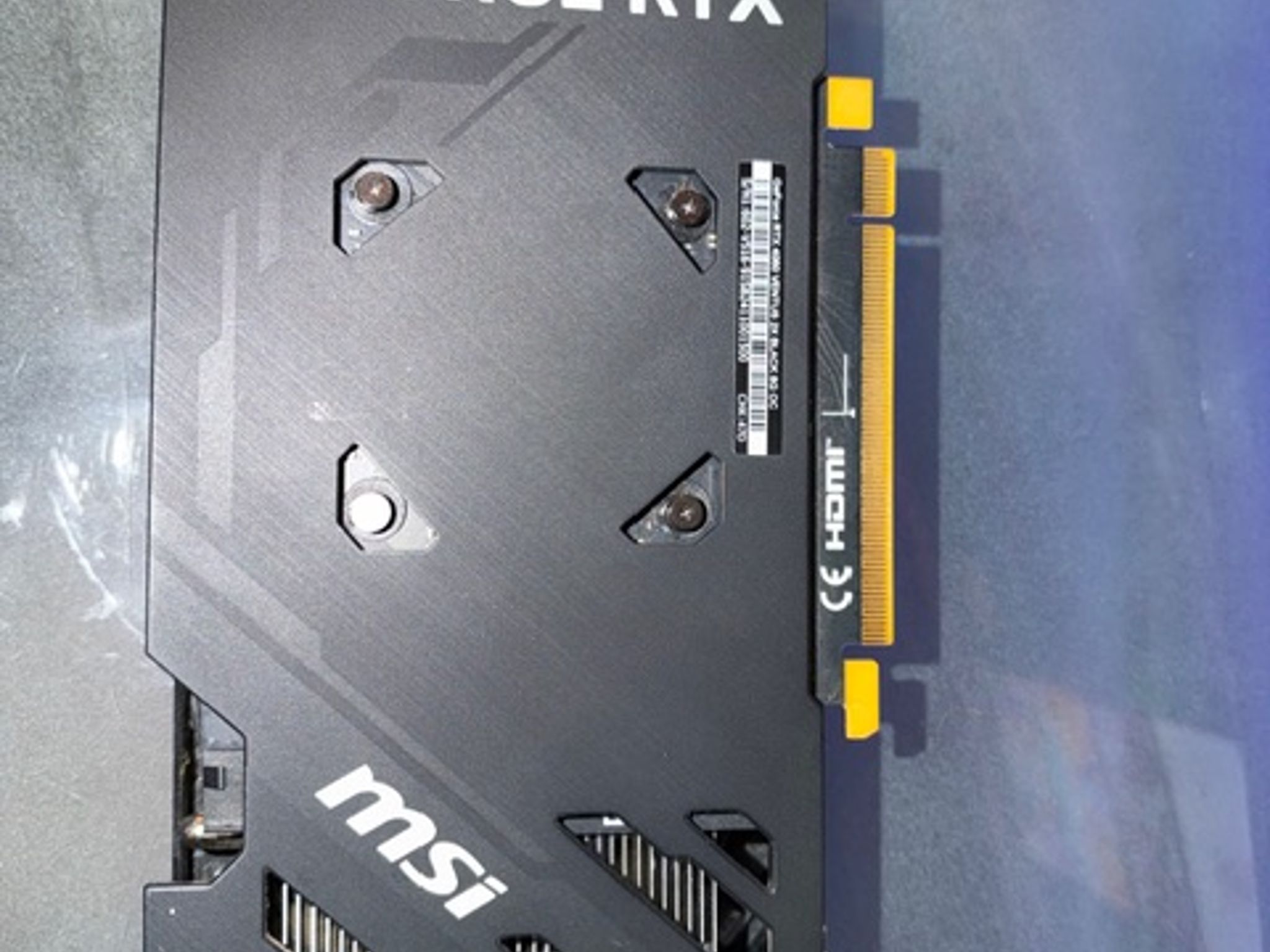 MSI GeForce RTX 4060 VENTUS 2X BLACK 8G OC