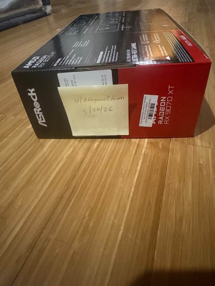 ASRock AMD Radeon RX 9070 XT Challenger Triple Fan 16GB GDDR6 PCIe 5.0 Graphics Card