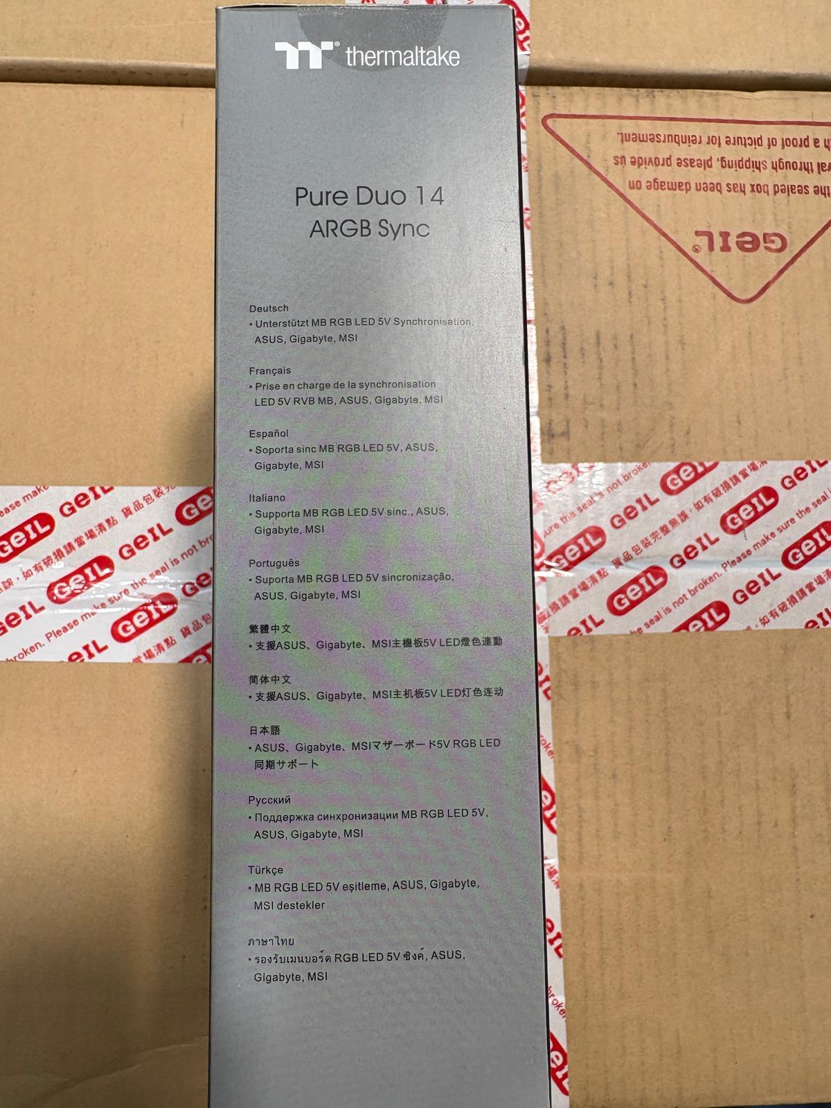 Brand New In Box -  FAN | THERMALTAKE Pure Duo 140mm