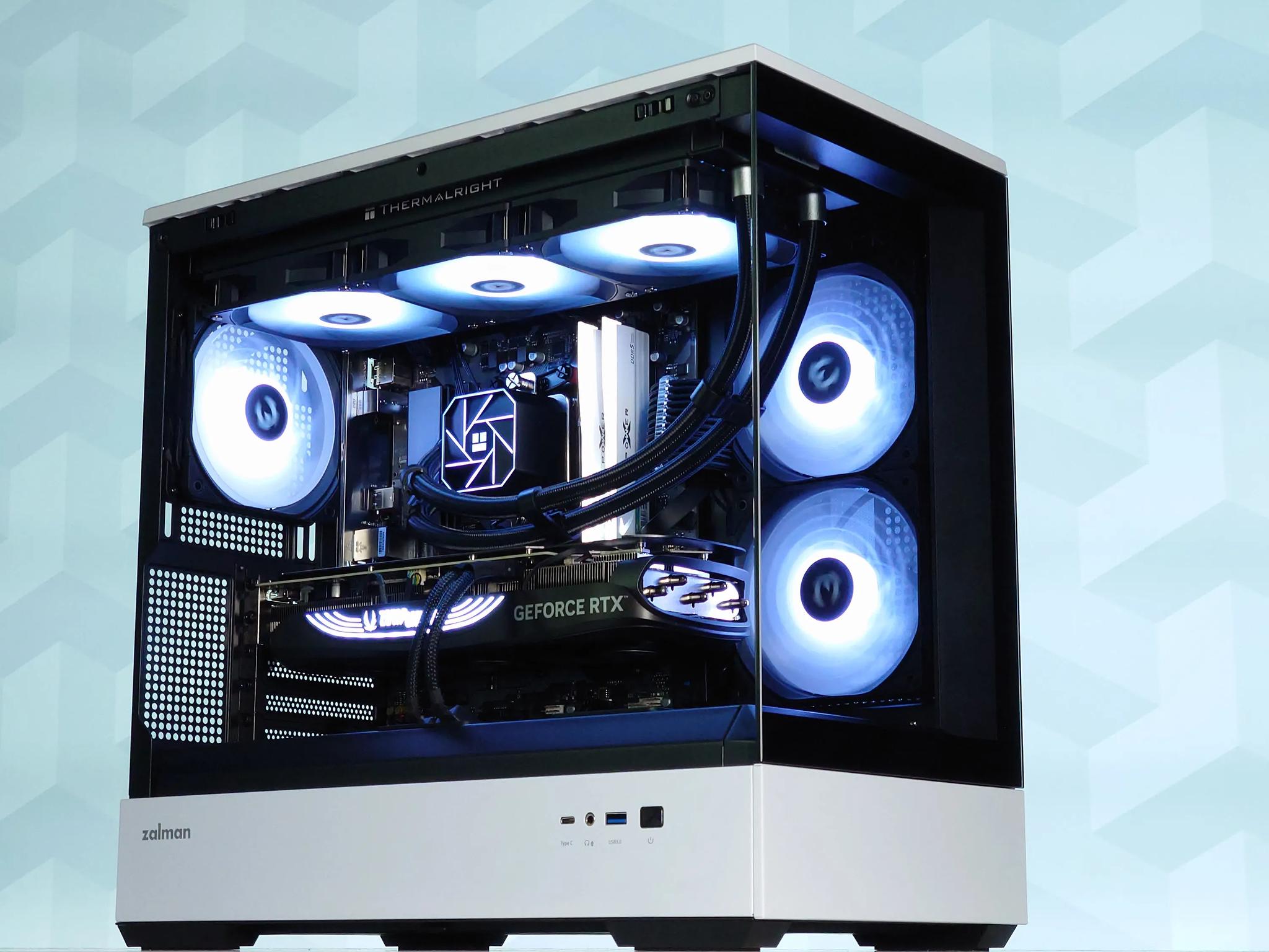 🤍🖤🐼 Gaming PC🎍Nvidia RTX 4070 Ti 12GB🎍Ryzen 7 8700F🎍32GB DDR5🎍1TB NVME GEN4