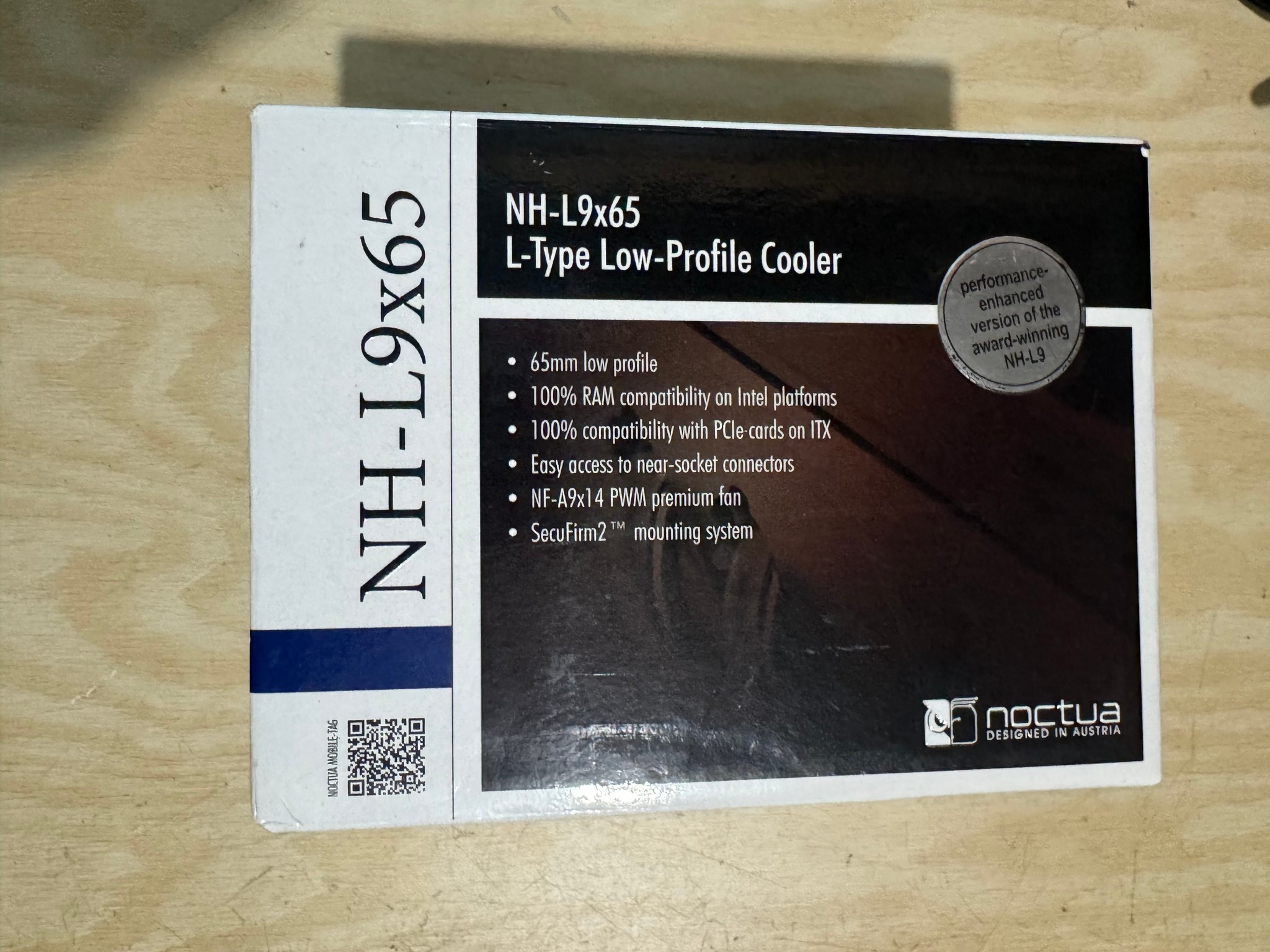 Intel i5 9600k + H370-I Asus rog strix + notua cooler