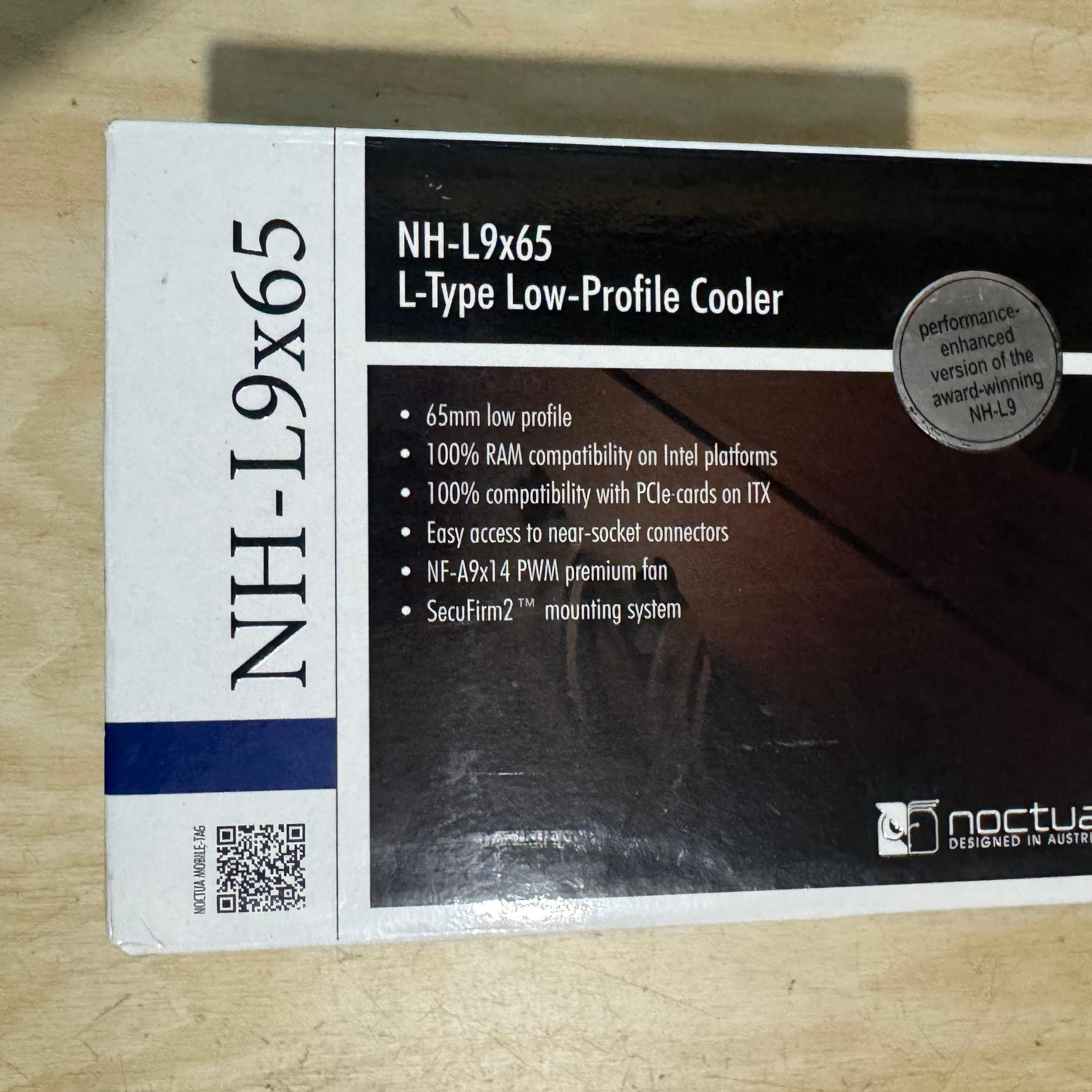 Intel i5 9600k + H370-I Asus rog strix + notua cooler