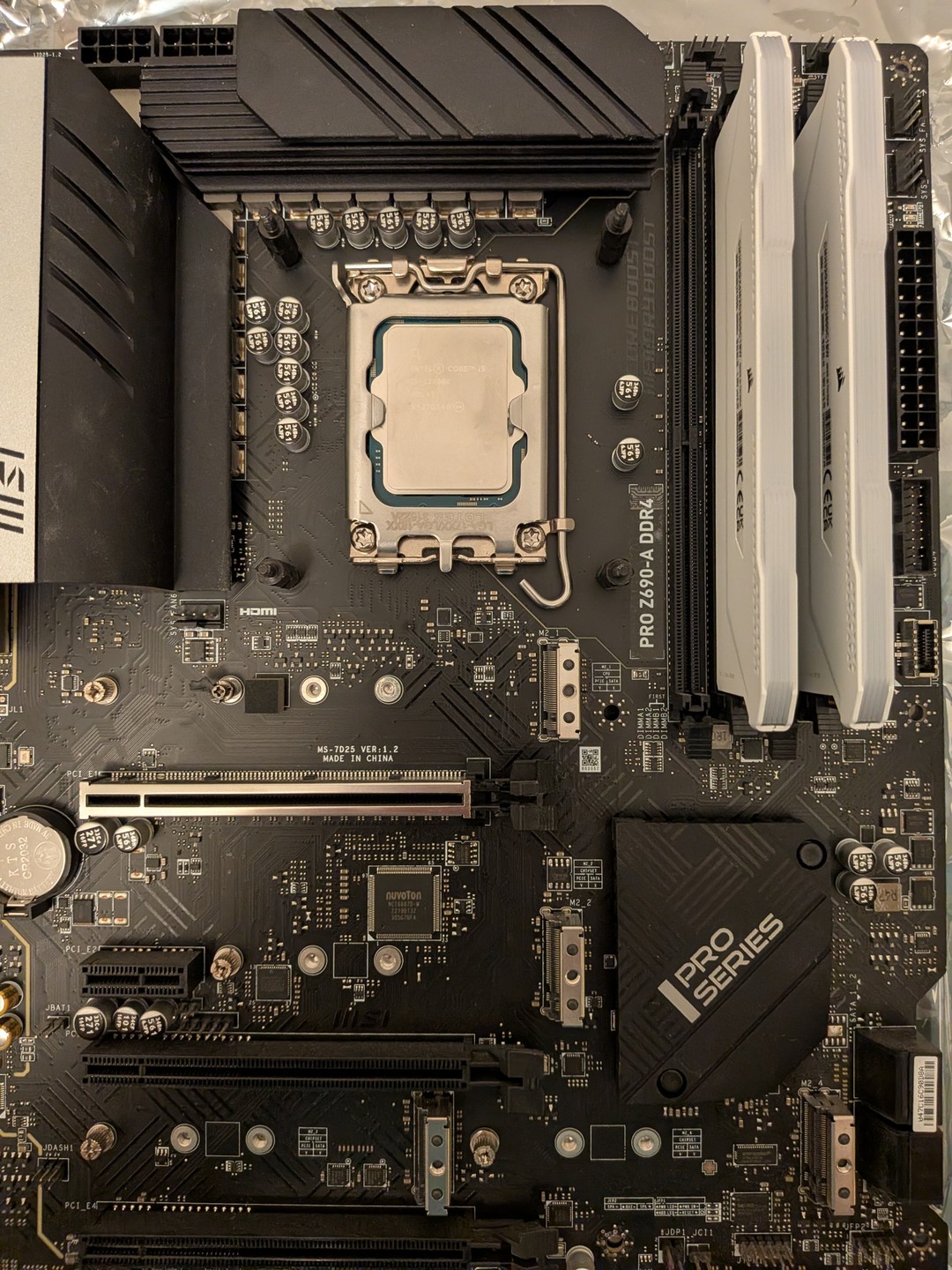 32GB DDR4-3600 CL18 | Core I5 12600K | MSI PRO Z690-A DDR4 | Jawa