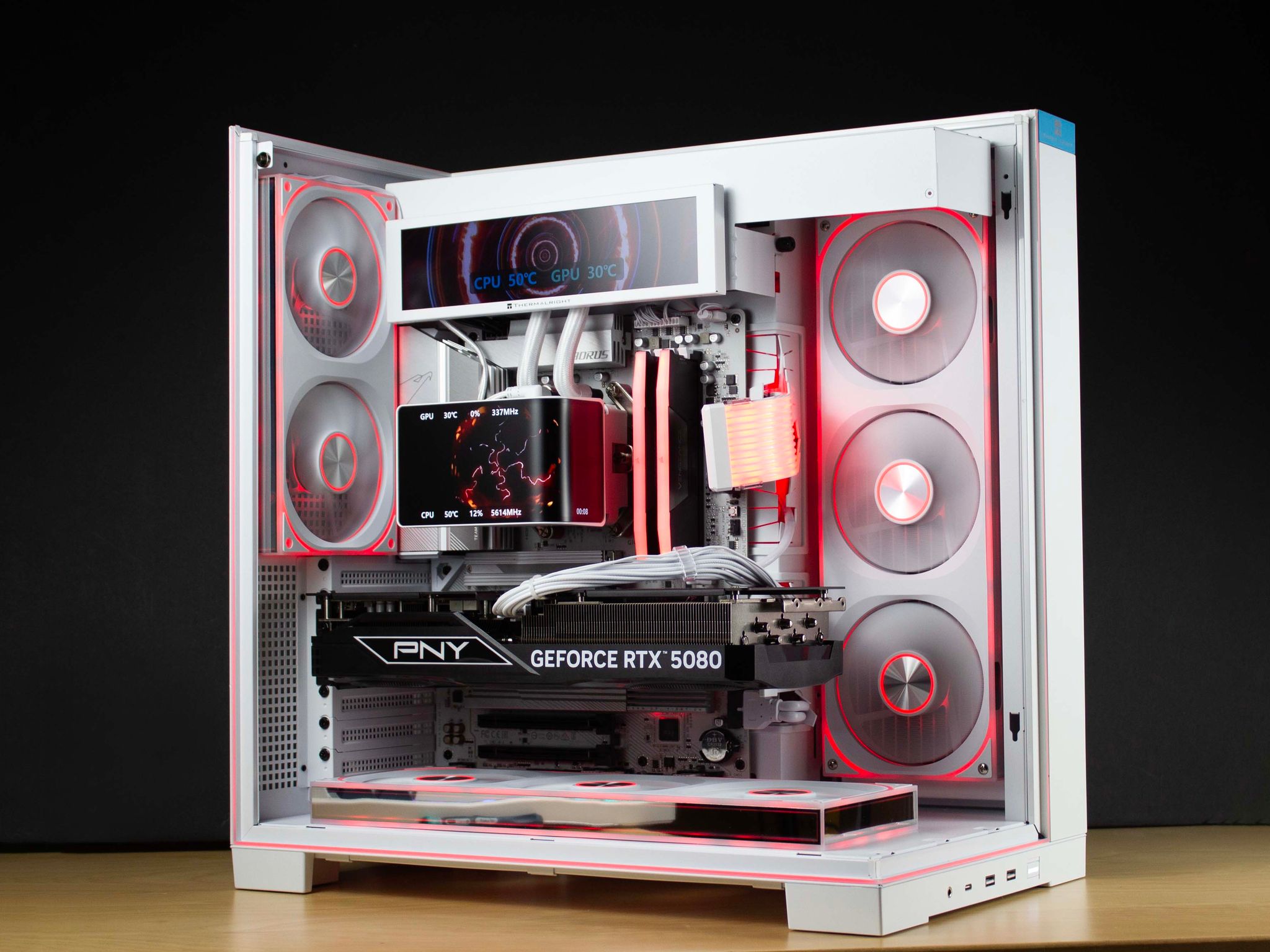 🧊⚡🗡️Polaris V2 - 4K ULTRA PC | RTX 5080 16GB, Ryzen 7 9850X3D, 64GB RAM, 4TB SSD | LCD Display🧊⚡