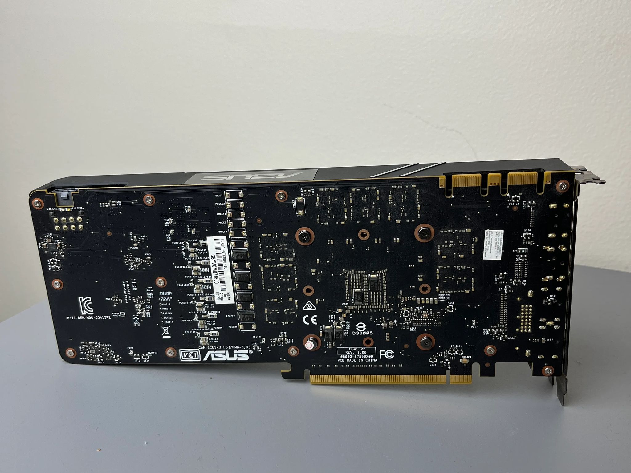 ASUS Turbo GeForce® GTX 1080 8GB GDDR5X
