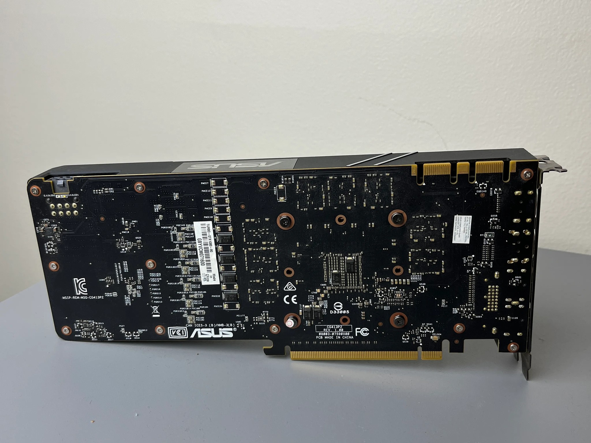 ASUS Turbo GeForce® GTX 1080 8GB GDDR5X