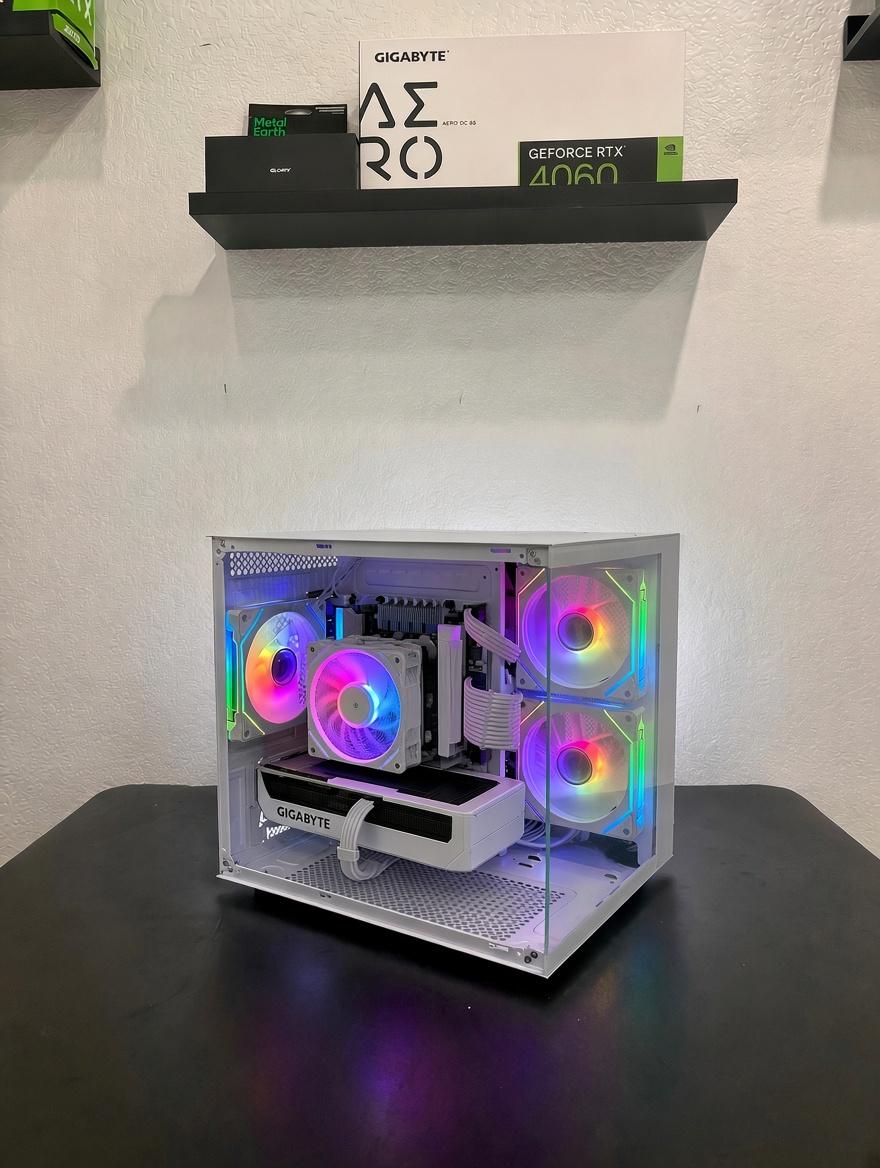 Gaming PC | RTX 5060 | Intel Xeon E5-1650 V3 | 16 GB 3200 Mhz | 512GB Storage | ARGB |