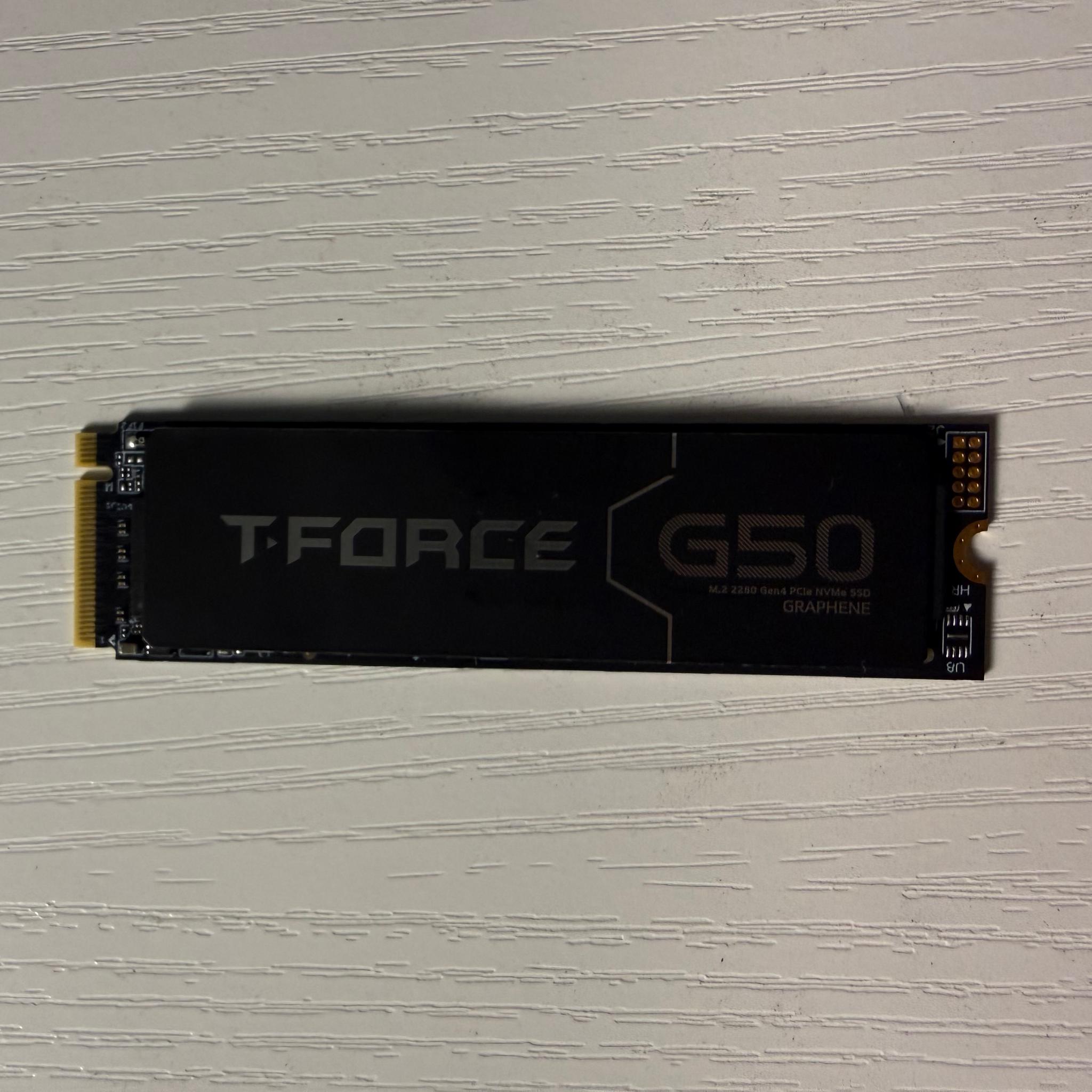TEAMGROUP T-FORCE G50 2TB NVME SSD