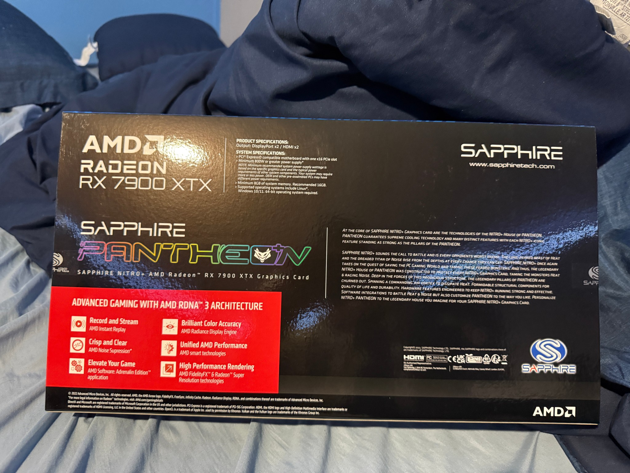 Sapphire NITRO+ Radeon RX 7900 XTX