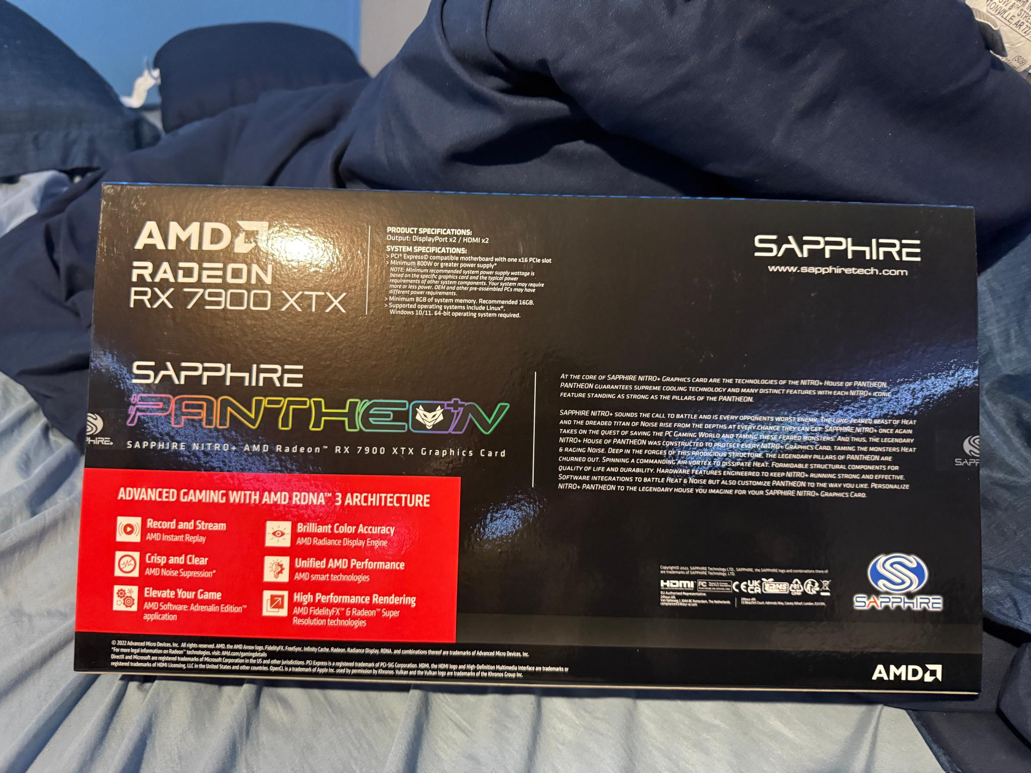 Sapphire NITRO+ Radeon RX 7900 XTX