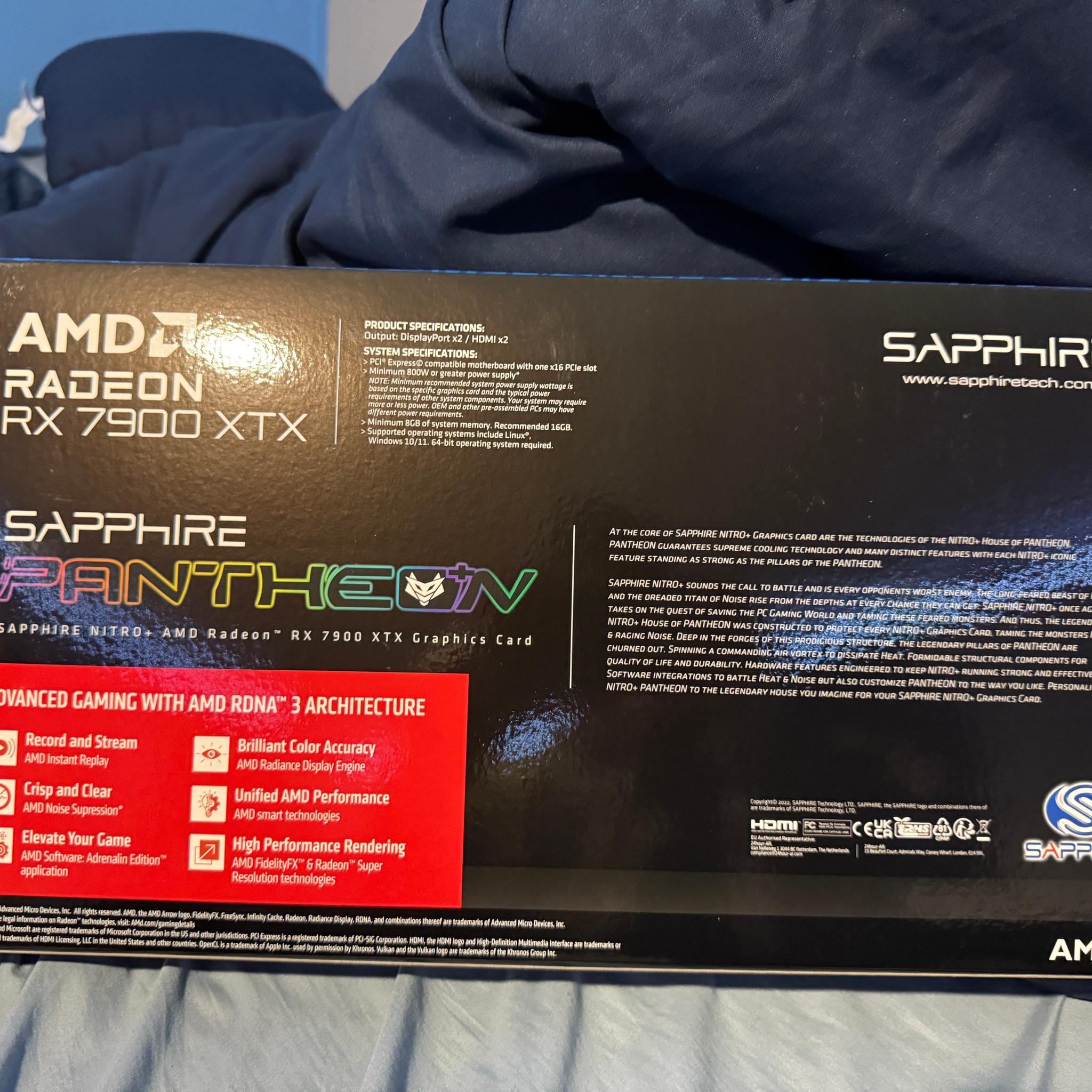 Sapphire NITRO+ Radeon RX 7900 XTX