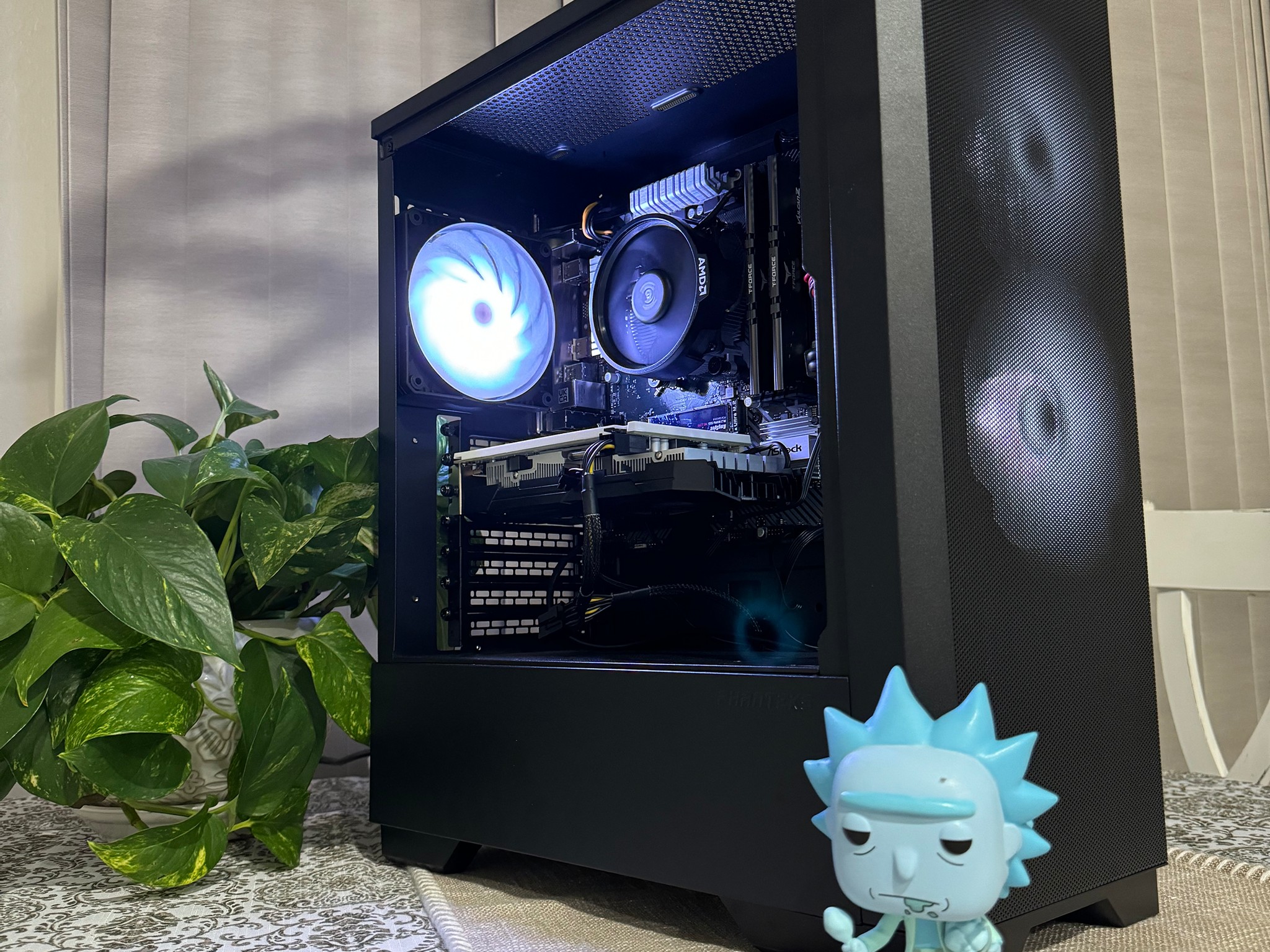 🔥Awesome 1080p budget gaming pc- Ryzen 5 / Radeon RX 580 / 1.2 Tb / 16 Gb DDR4