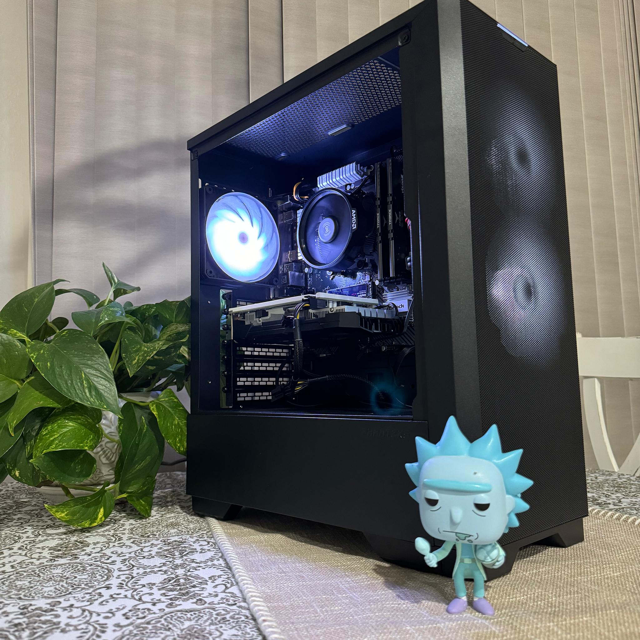 🔥Awesome 1080p budget gaming pc- Ryzen 5 / Radeon RX 580 / 1.2 Tb / 16 Gb DDR4