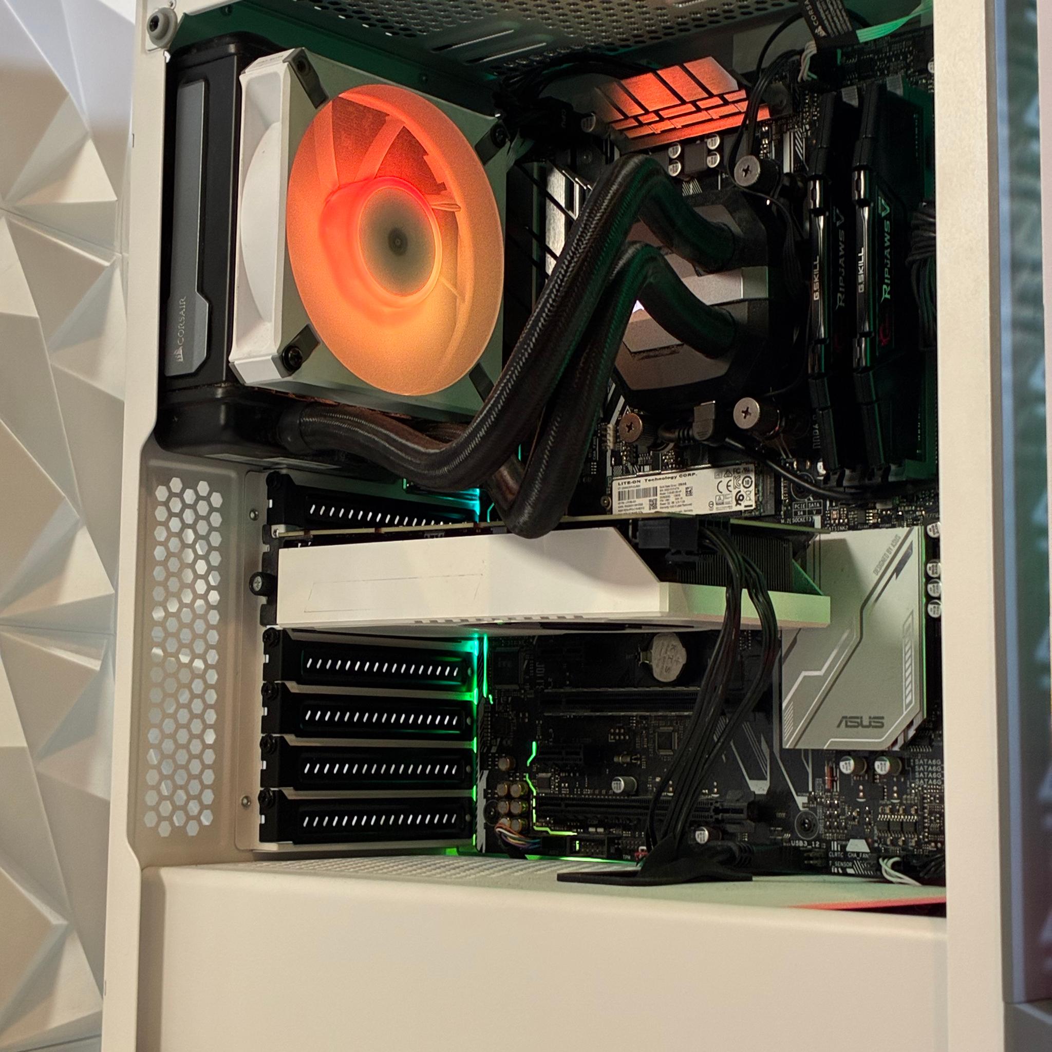 GeForce RTX 3060 Custom Gaming PC - Ryzen 7 1700X, 16GB RAM, 128GB SSD