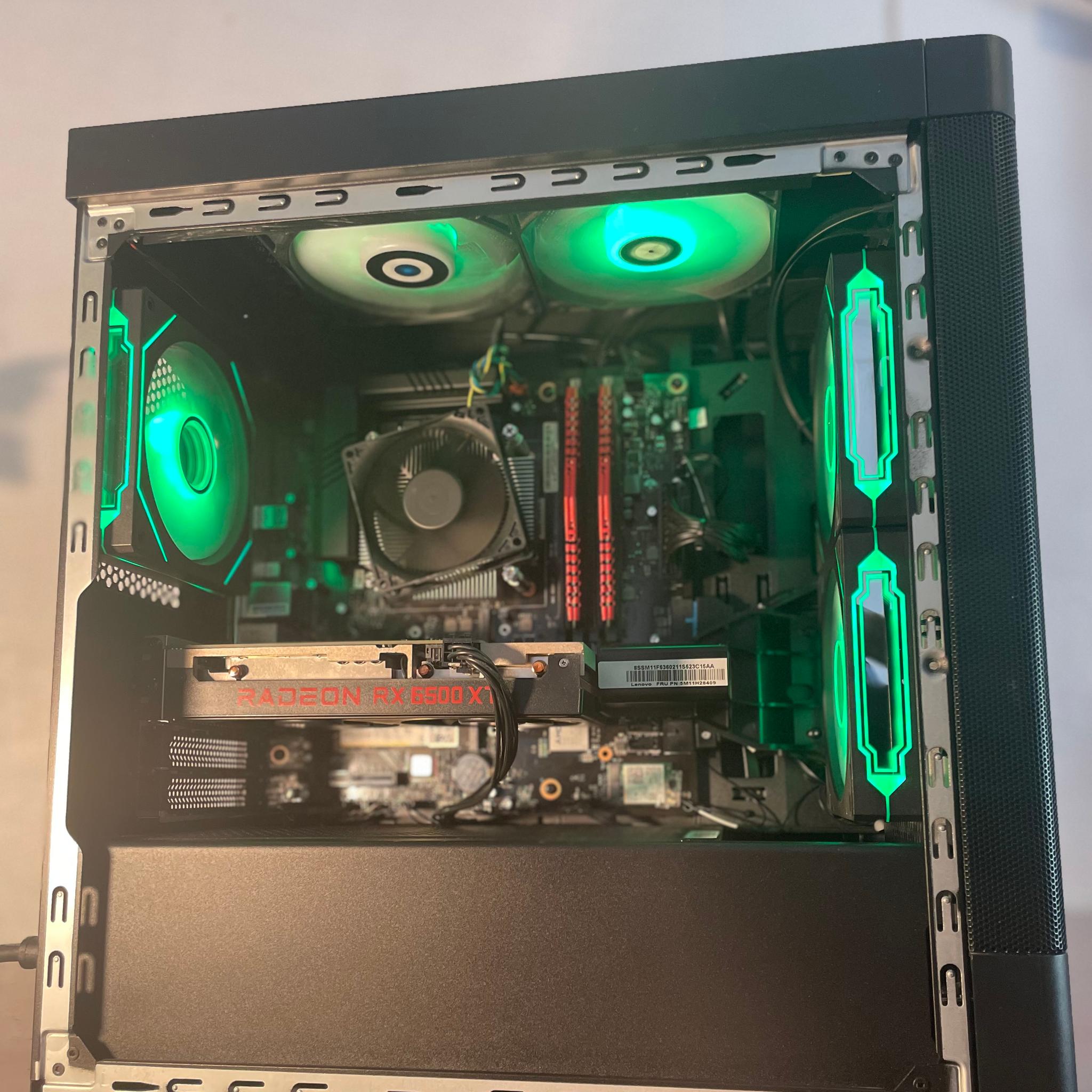 Gaming PC | Radeon 6500 XT| RYZEN 5 | 16GB RAM | WINDOWS 11 | WIFI & BT