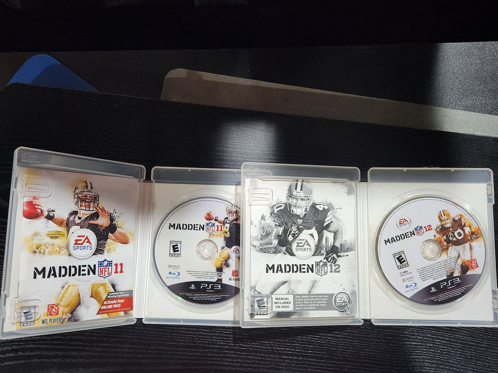 Used Ps3 Madden NFL Bundle Game Pack