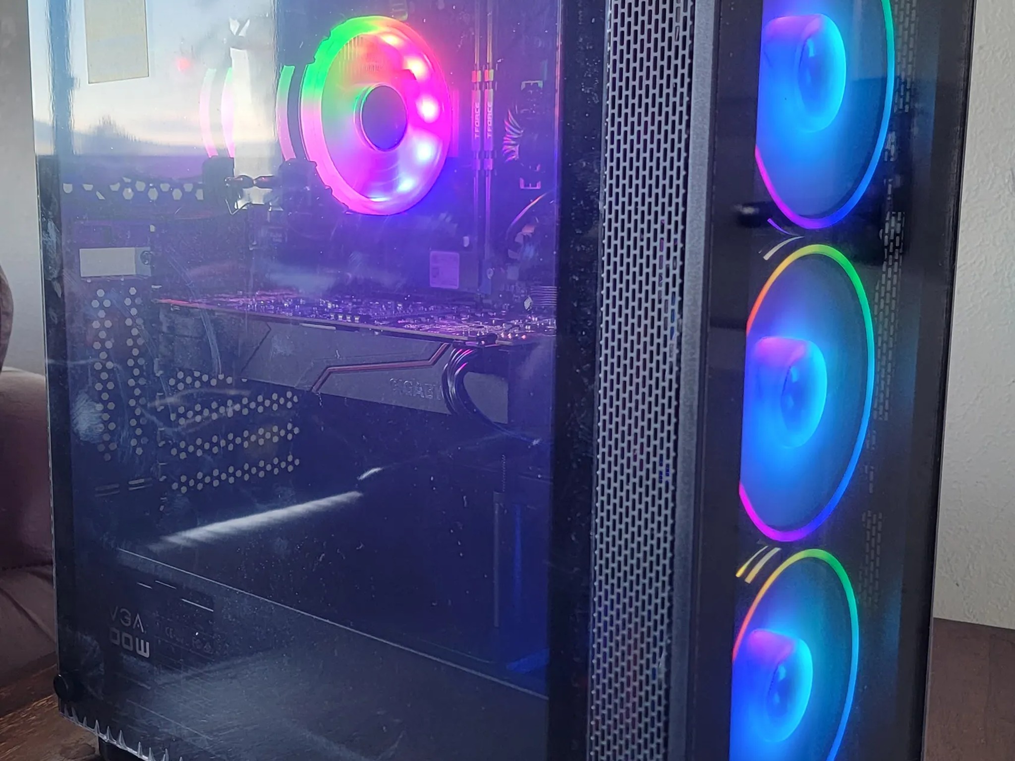 1080p Gaming PC Ryzen 7 2700x GTX 1080 8gb OC