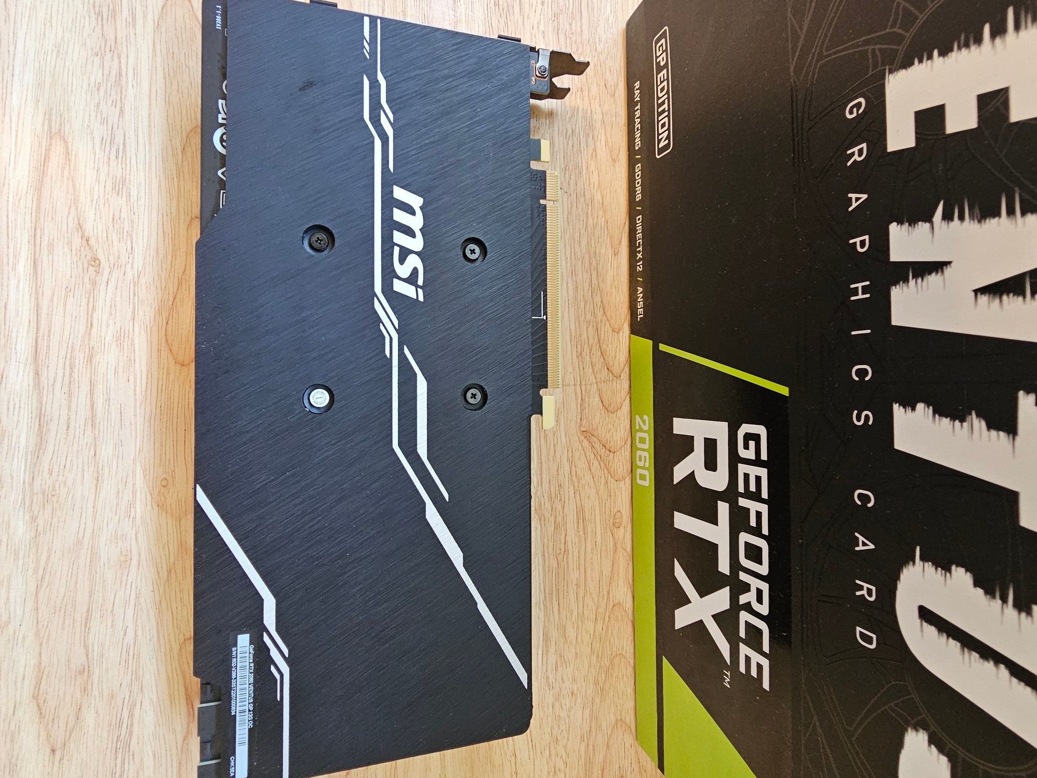 MSI GeForce RTX 2060 VENTUS GP 12G OC