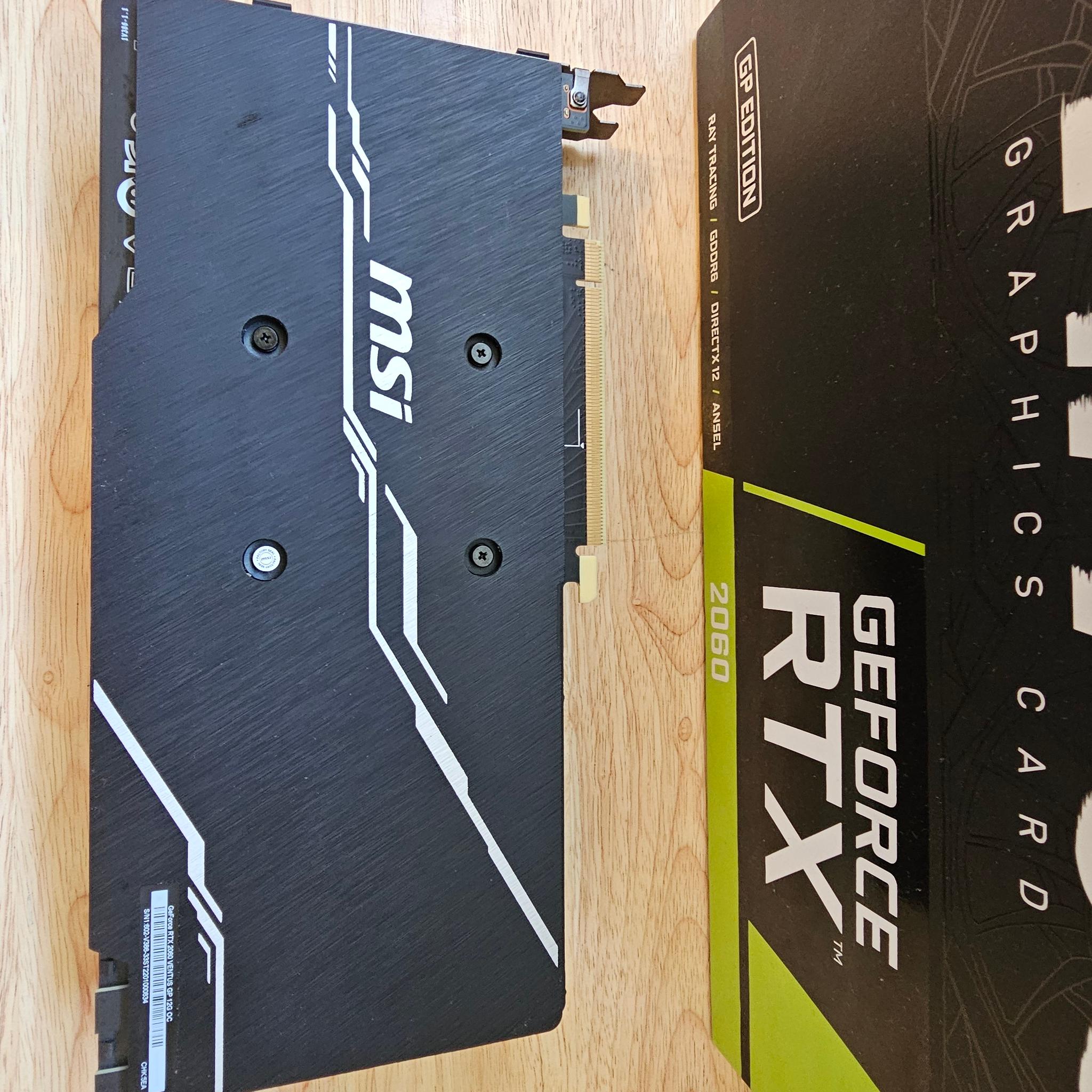 MSI GeForce RTX 2060 VENTUS GP 12G OC