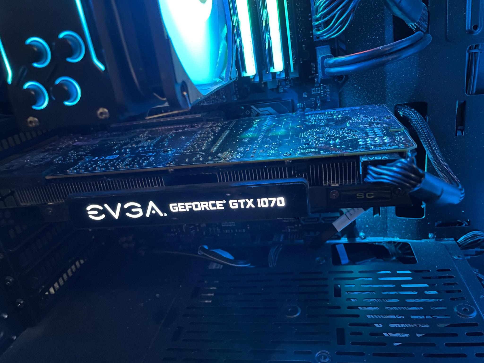 EVGA SuperClocked black edition 1070