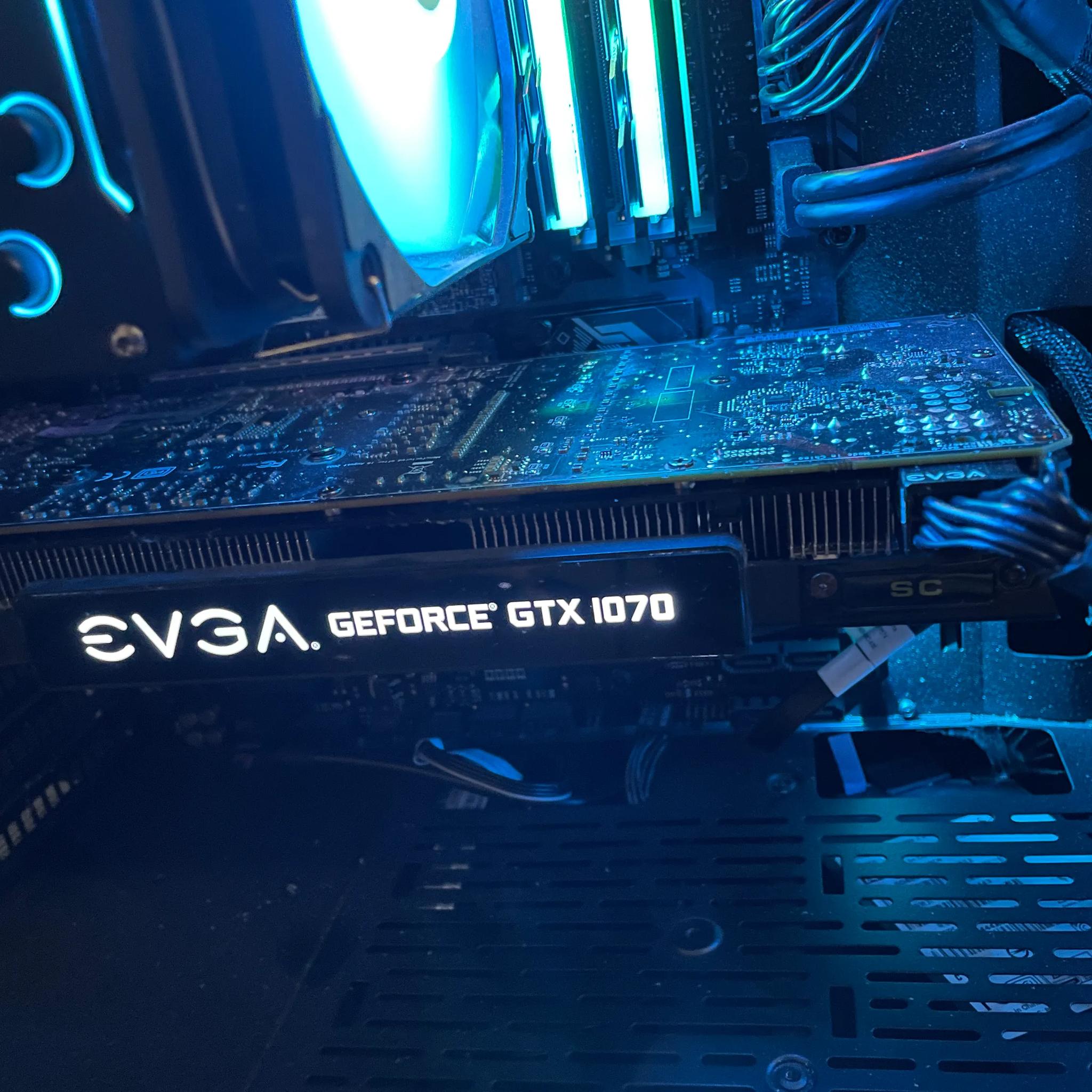 EVGA SuperClocked black edition 1070