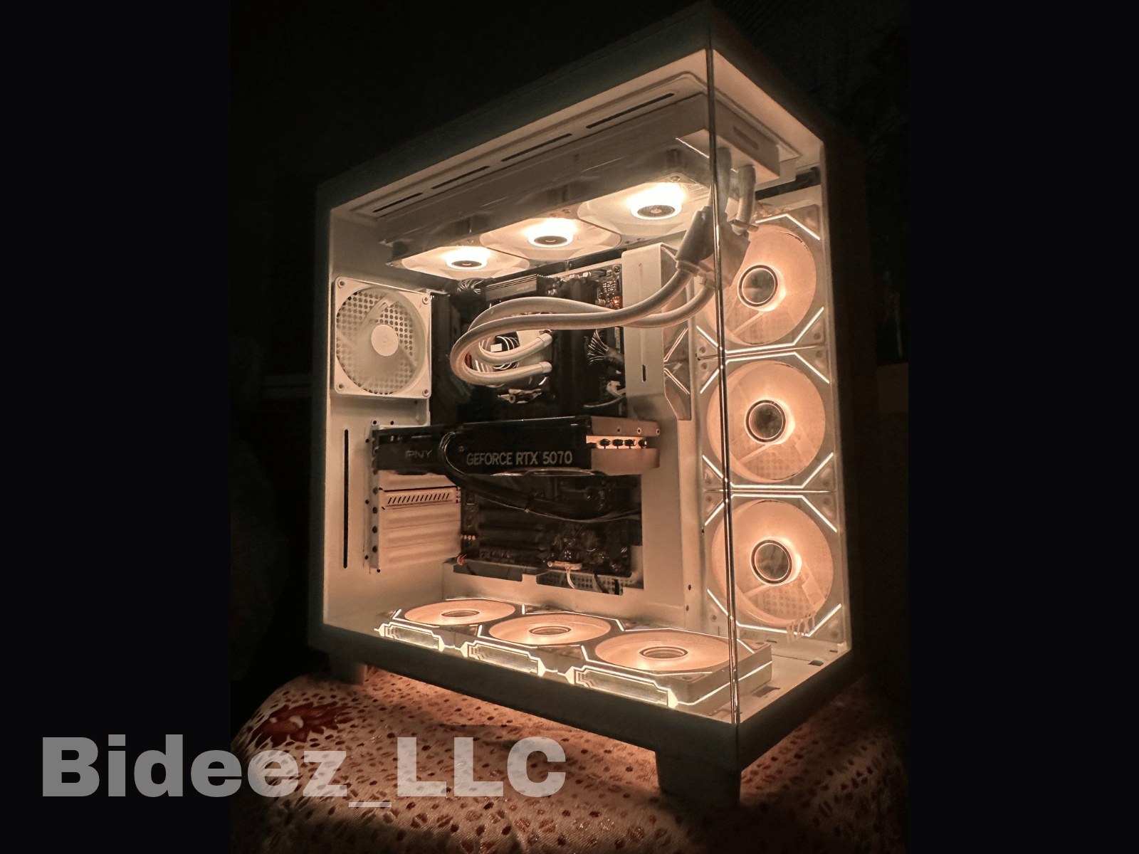 🤍All White RTX 5070 / Ryzen 5 7500X3D / 32GB DDR5 / 1TB SSD / New Custom PC 🤍
