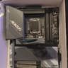 Gigabyte z890 Aorus master + Core ultra 265K + 500 GB NMVE
