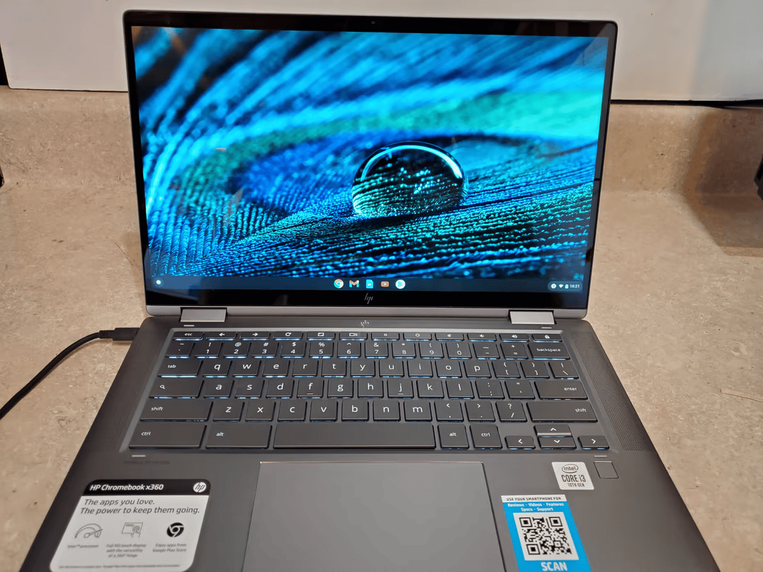 HP Touchscreen Chromebook