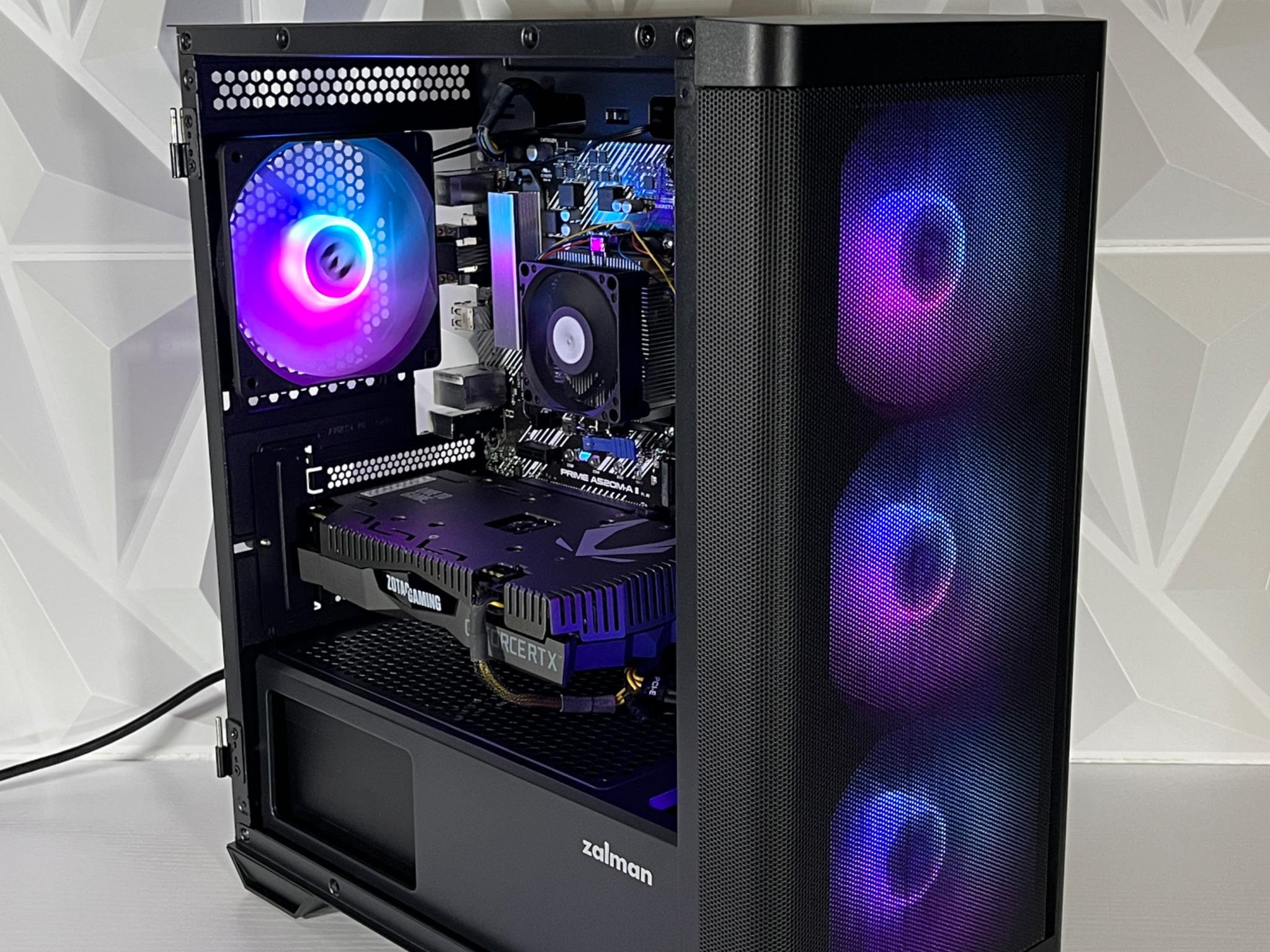 RTX 2060 6GB, Ryzen 5 2600X, 16GB 3600MHz | Black RGB Gaming Computer