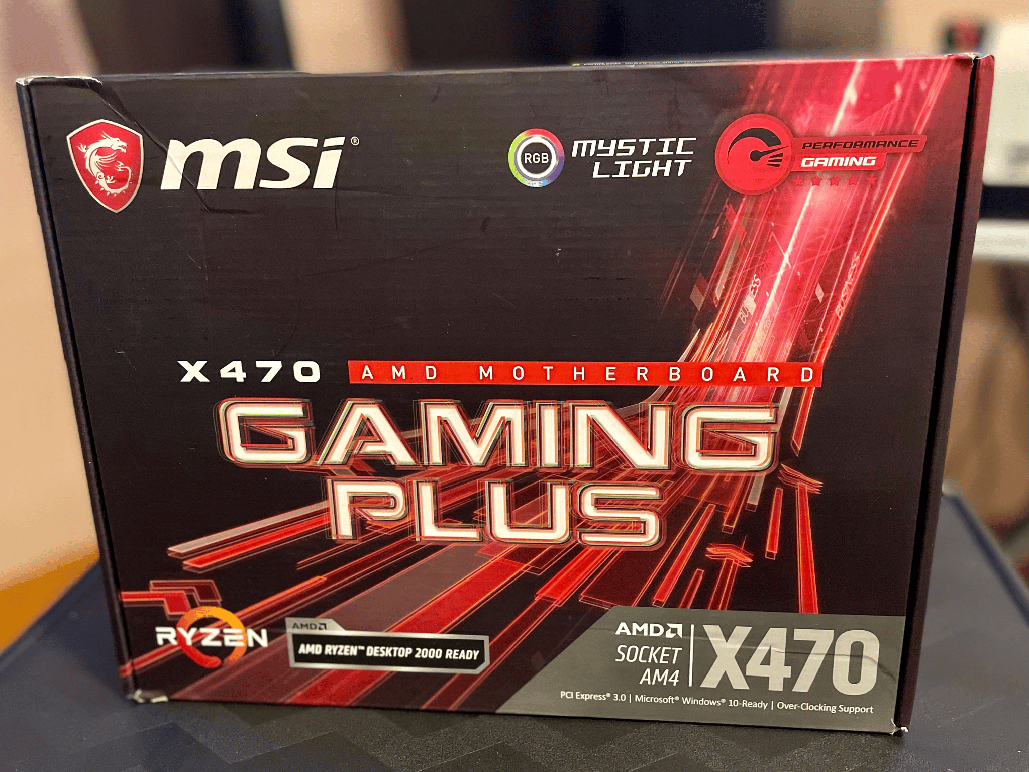 MSI X470 Gaming Plus AMD AM4 ATX DDR4-SDRAM Motherboard