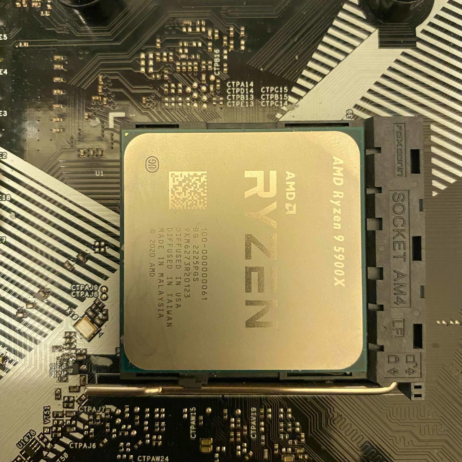 5900X CPU, Motherboard, 64 Gig Ram COMBO
