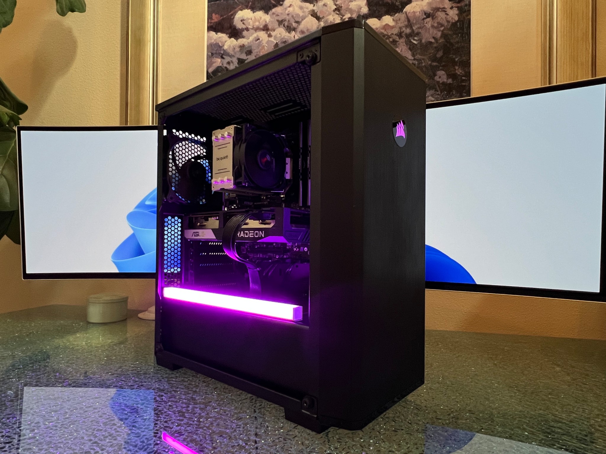 Corsair RGB AMD Custom Gaming PC | Ryzen 5 5600G | RX 6600 | 32 GB 3200MHz RAM | 500 GB SSD
