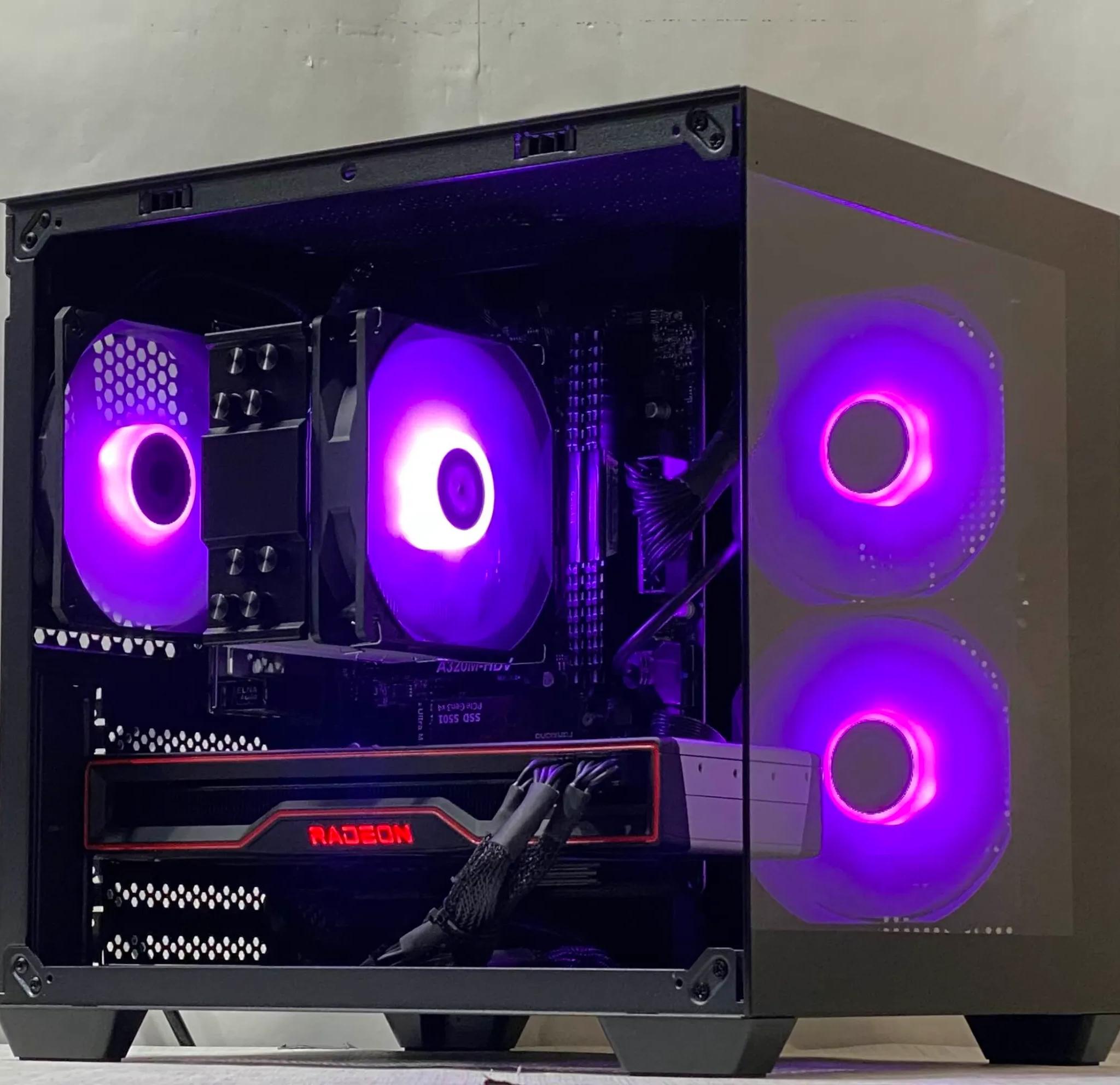 RX 6800, Ryzen 5 5600, 16GB DDR4, 1TB NVMe SSD, WiFi - Gaming PC