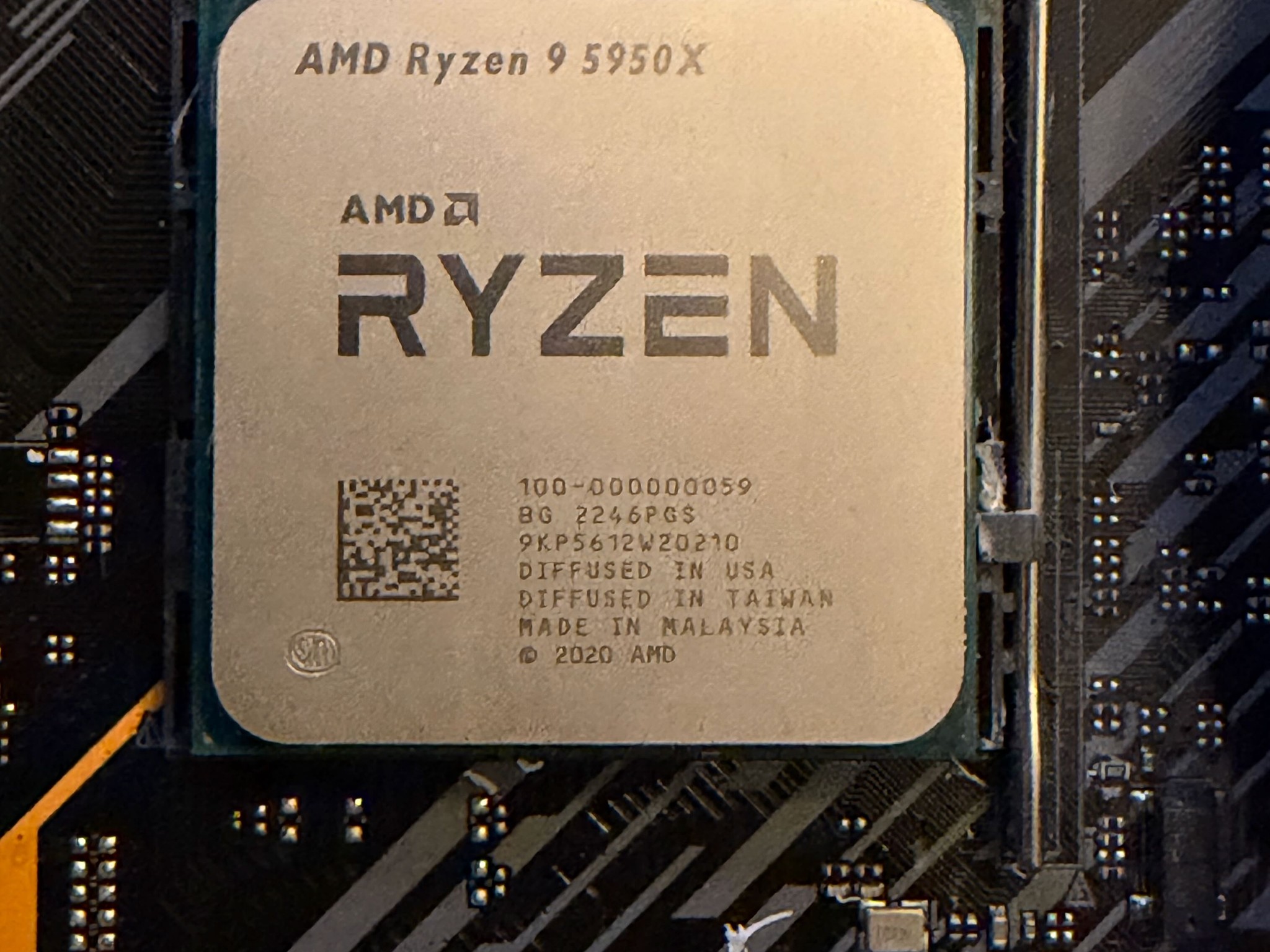 AMD Ryzen 9 5950X 16-Core 3.4GHz Processor - Used