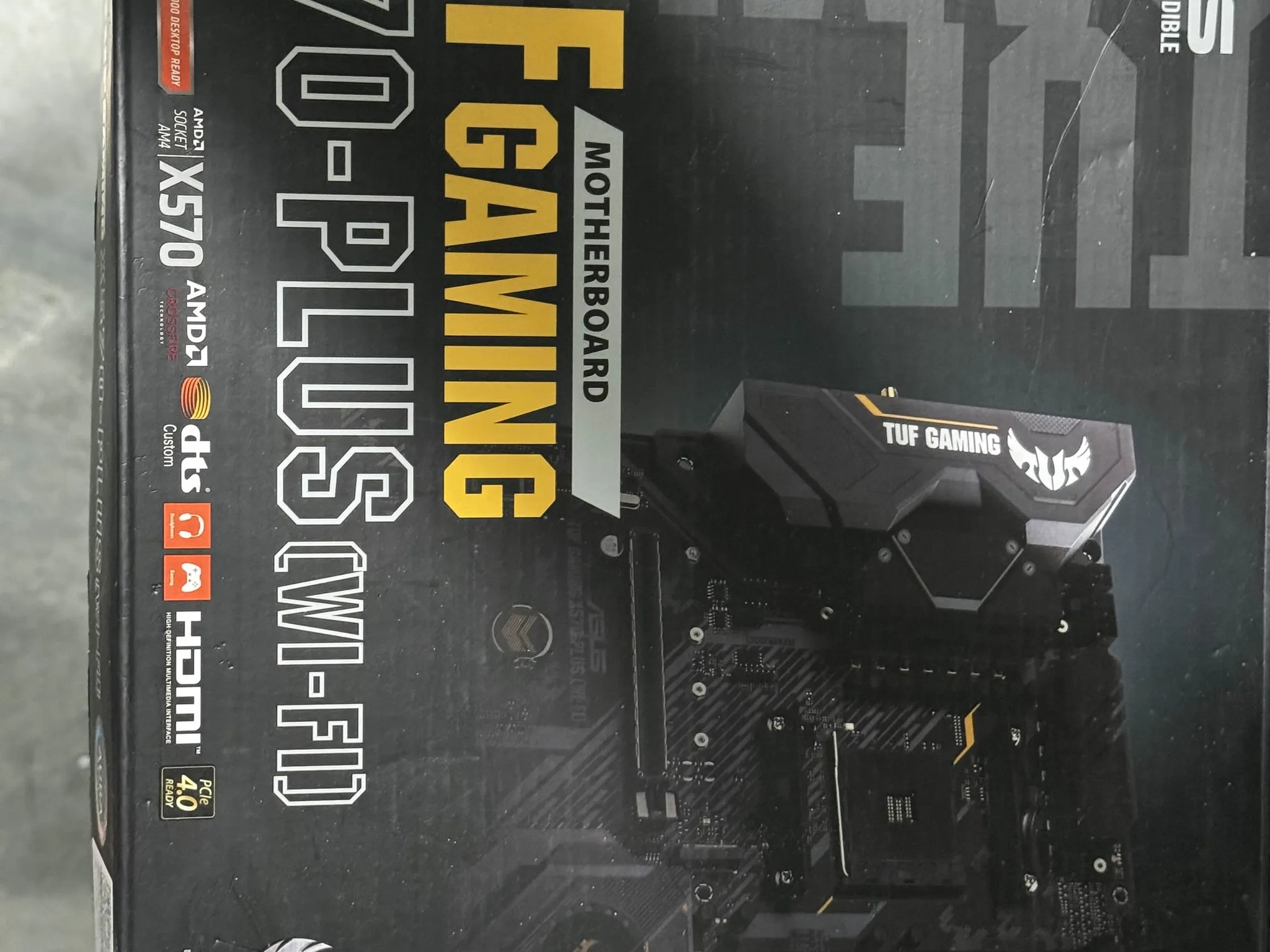 ASUS X570 TUF Plus Wifi (ALL ACCESSORIES INCLUDED, SEE DESCRIPTION)